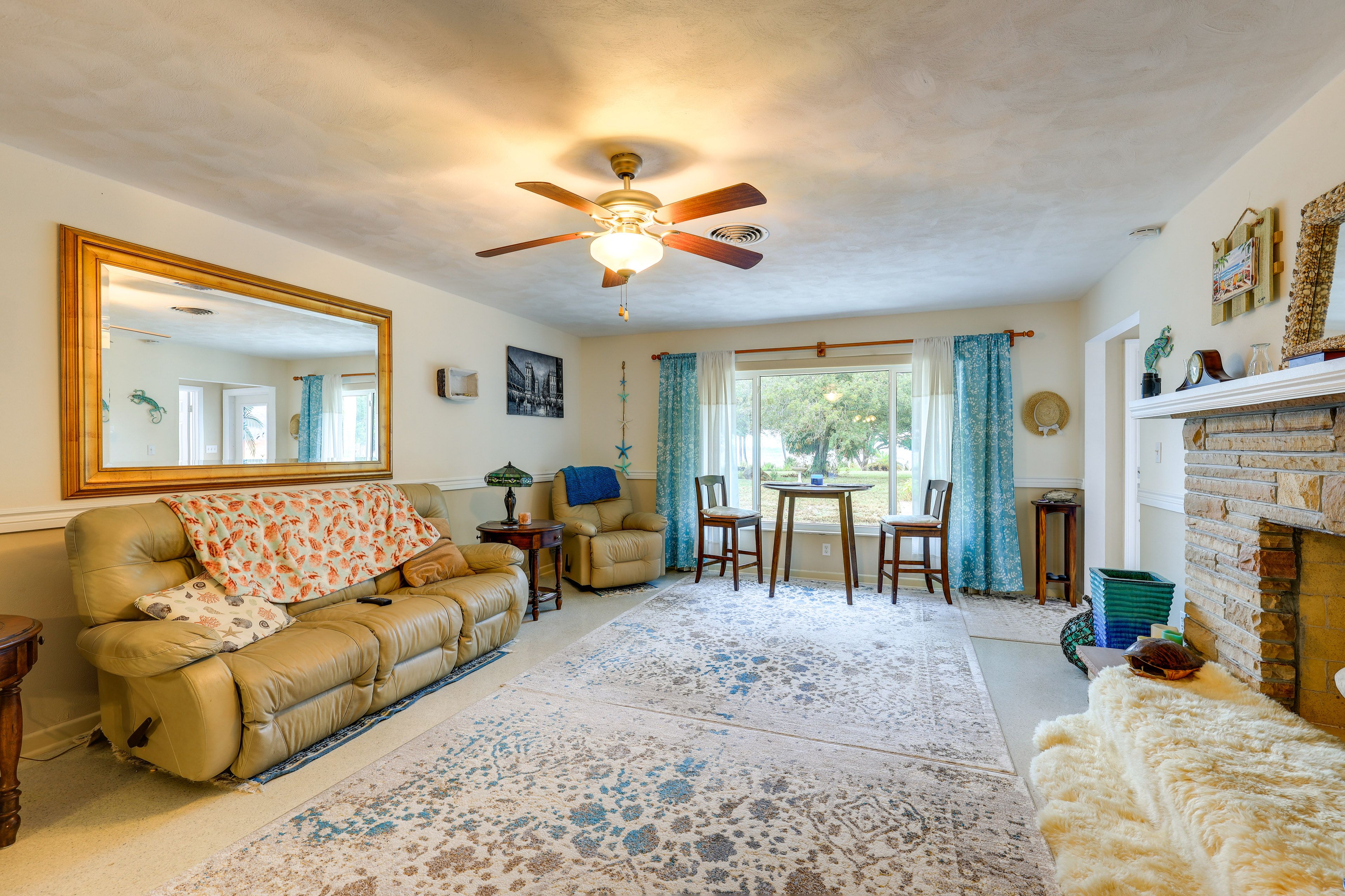 Fort Pierce Vacation Rental | 3BR | 2BA | 2,300 Sq Ft | 1 Step to Enter