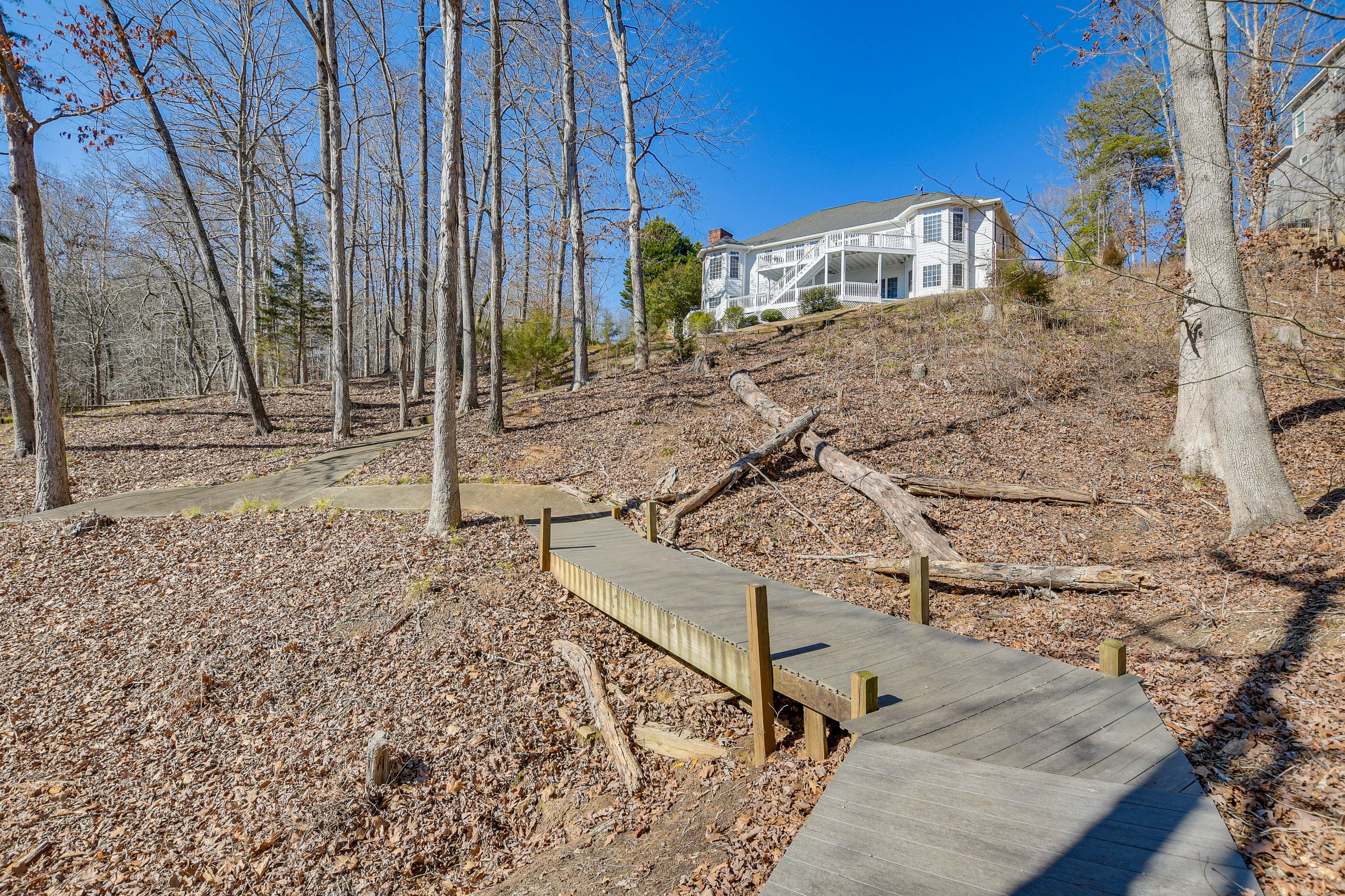Boardwalk to Private Dock