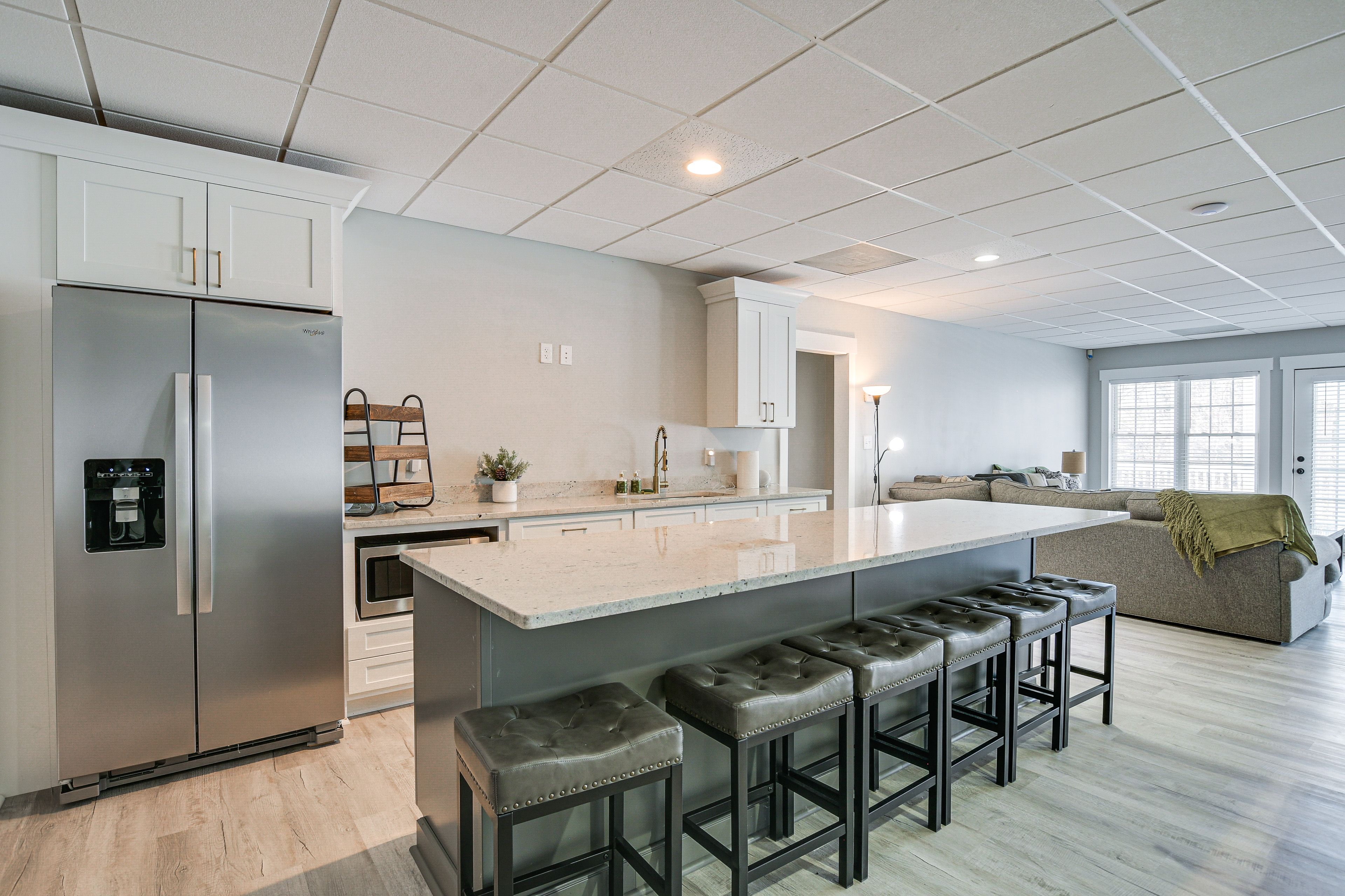 Kitchenette | Basement Level | Wine Fridge