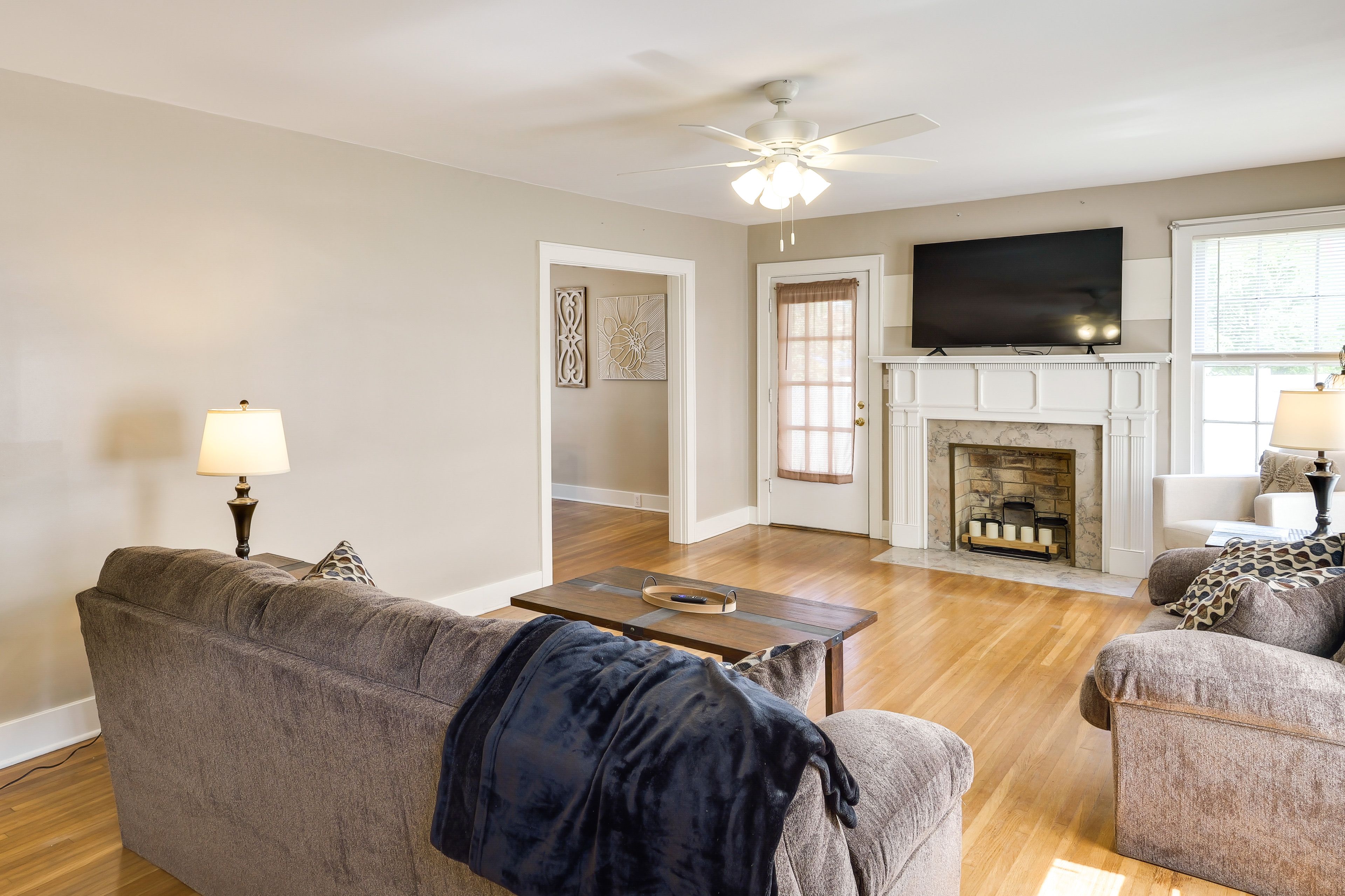 Living Room | Free WiFi | Single-Story Home