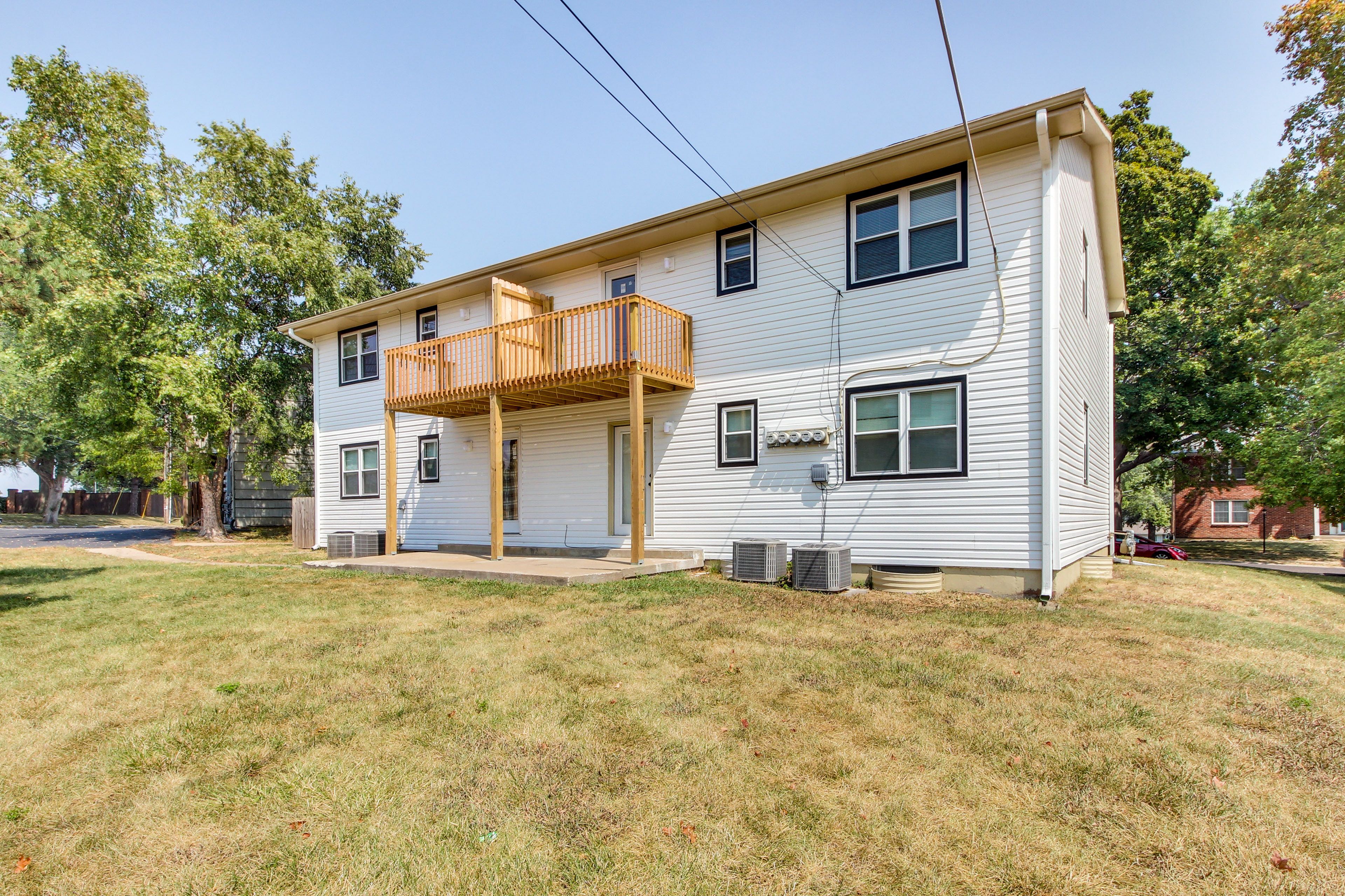 Shared Yard | Community Parking Lot on Left | Assigned Spots (2 Vehicles)