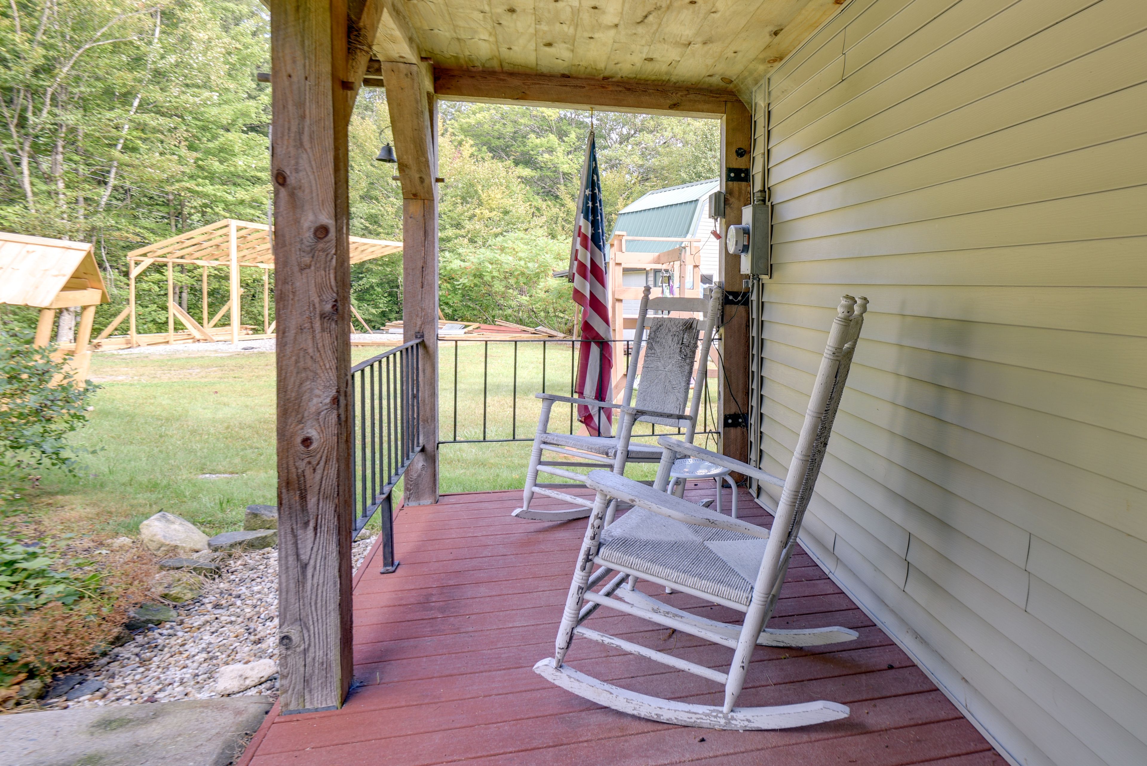 Covered Porch | Rocking Chairs