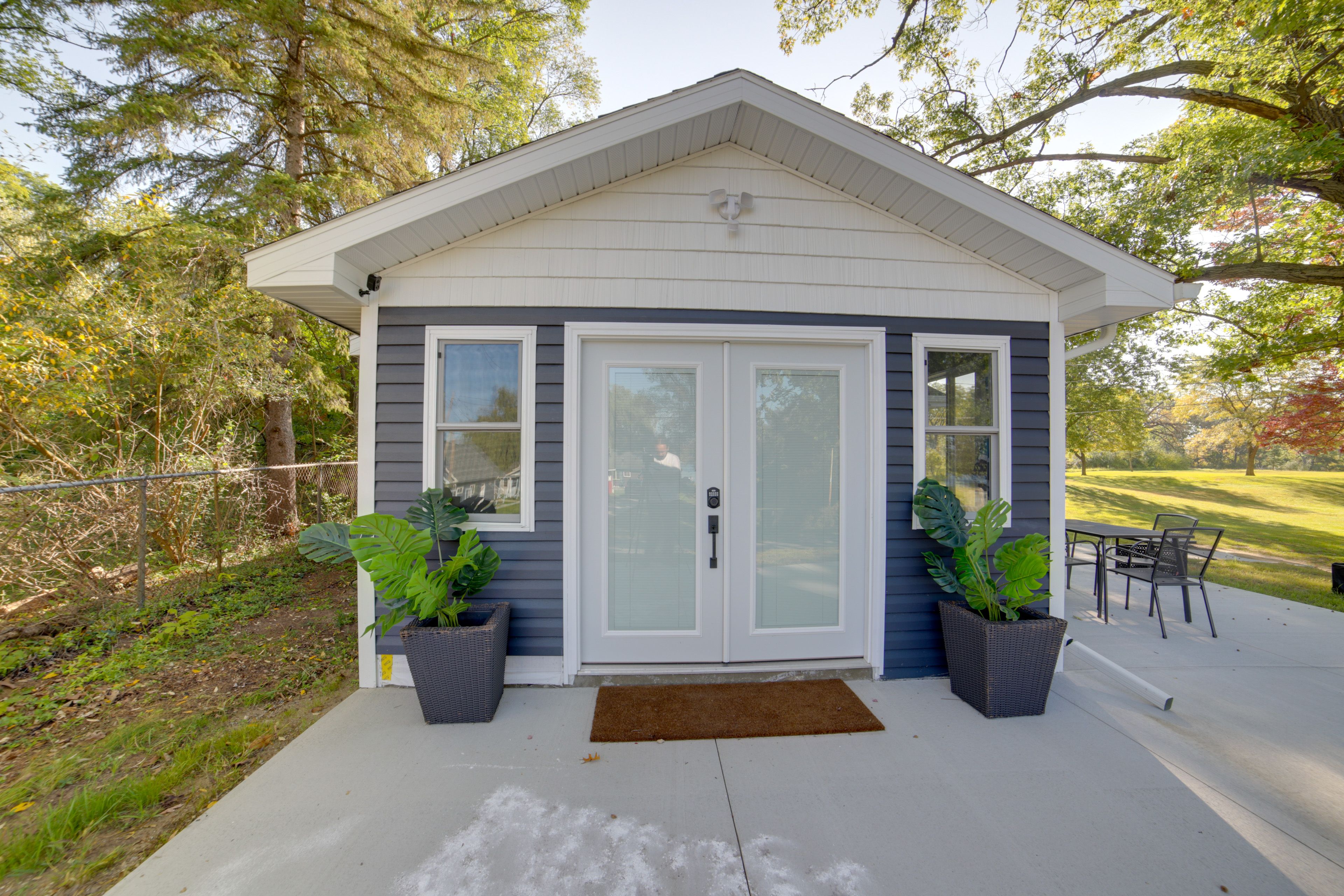 Cottage Exterior | Patio | Fire Pit