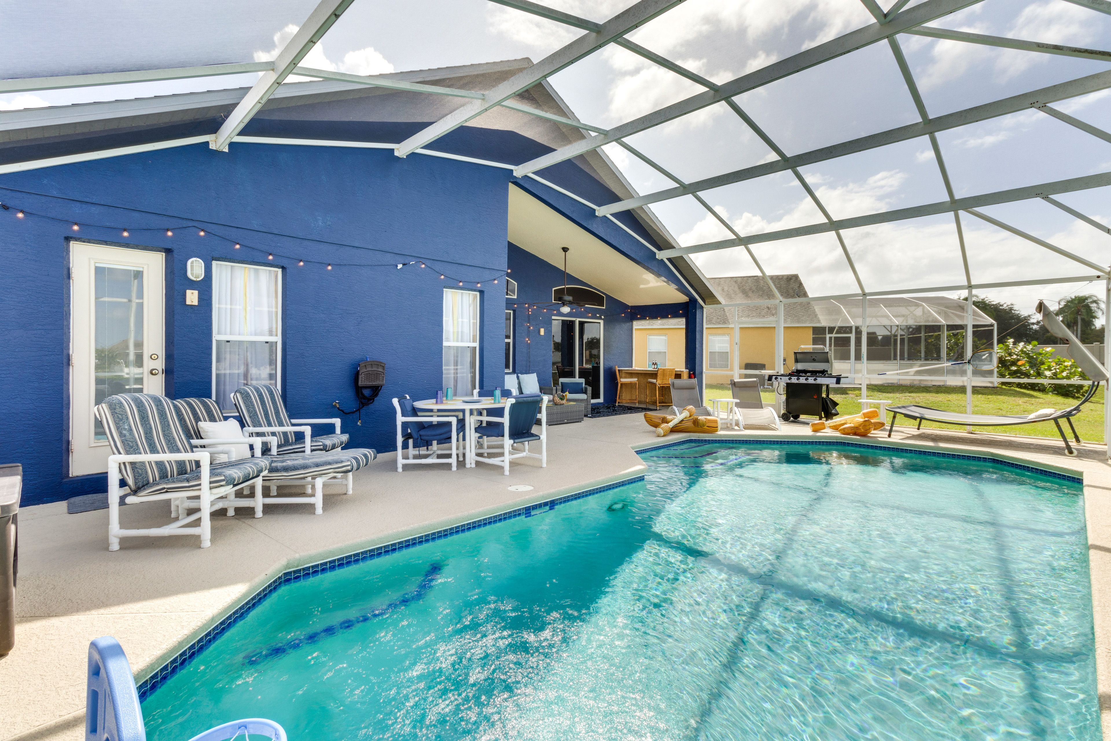 Davenport Vacation Rental | 4BR | 3BA | 1,522 Sq Ft | 1 Step to Enter