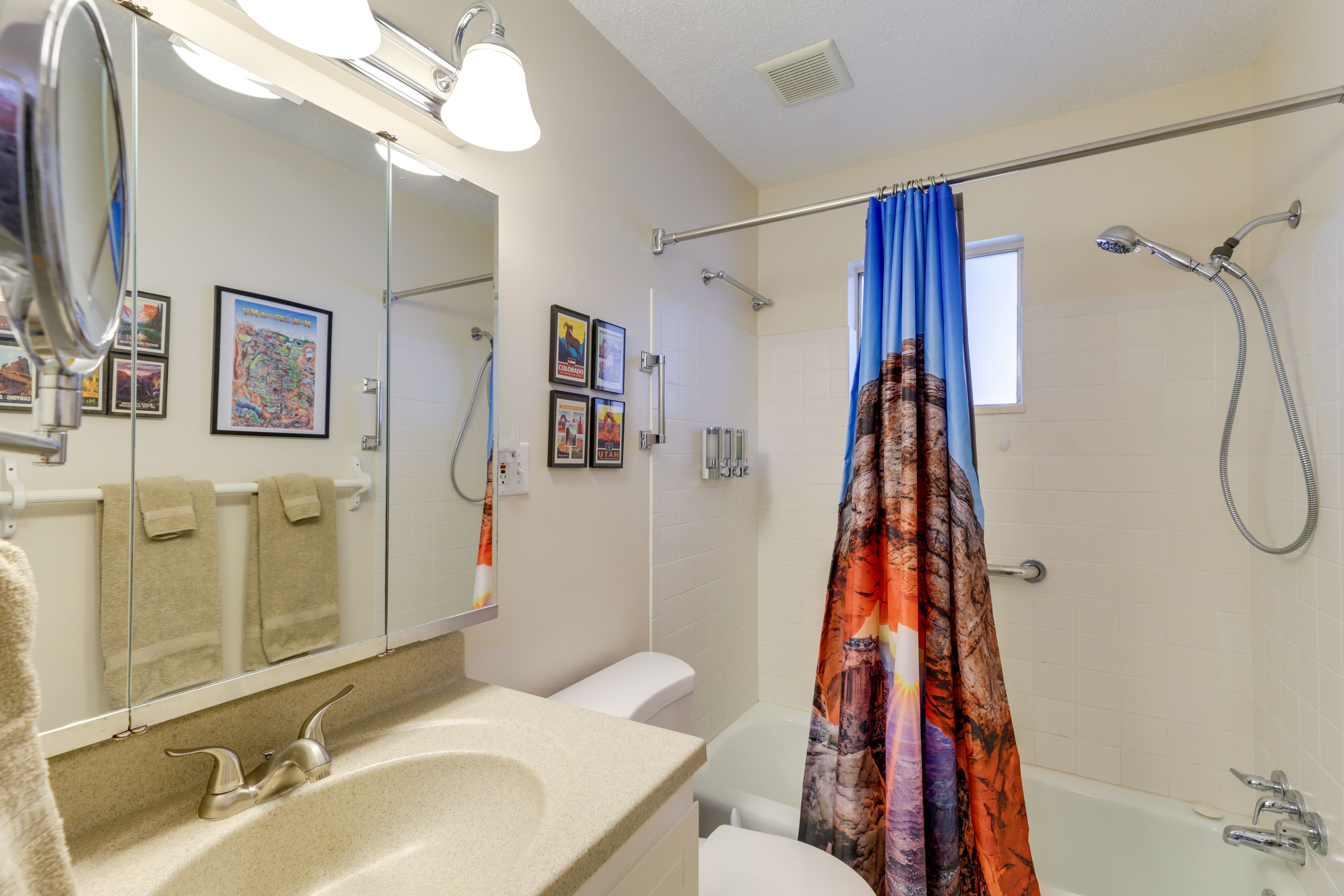 Full Bathroom | Grab Rail in Shower