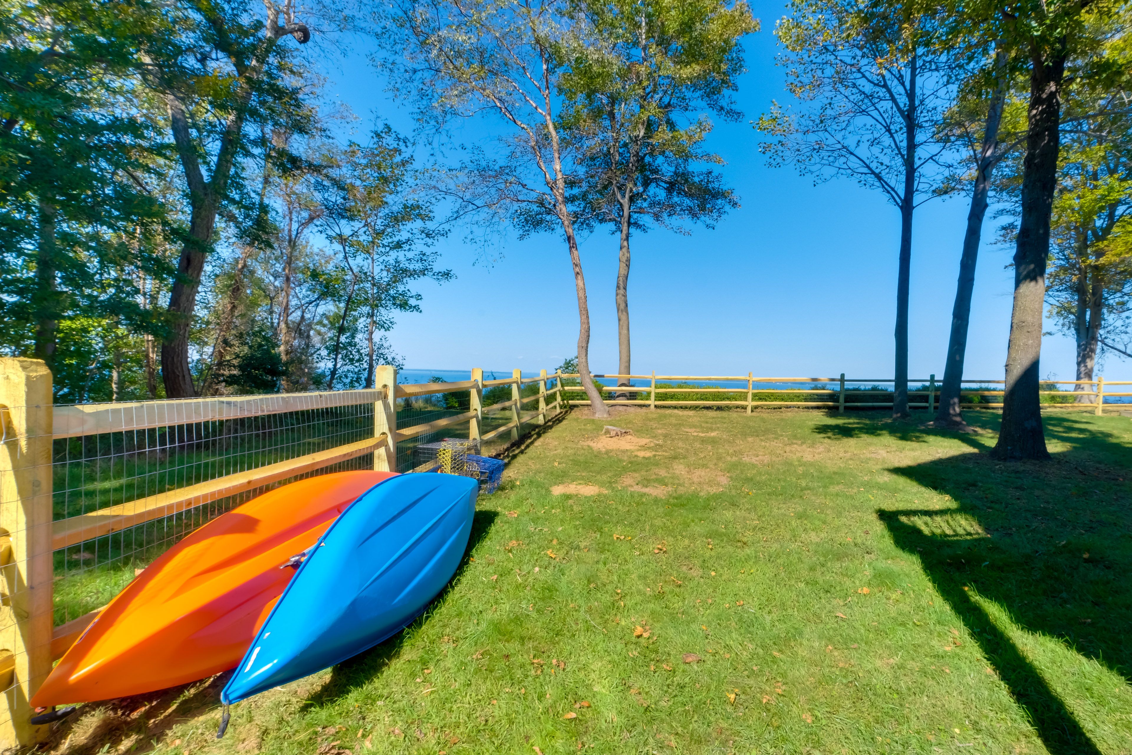 Kayaks Provided