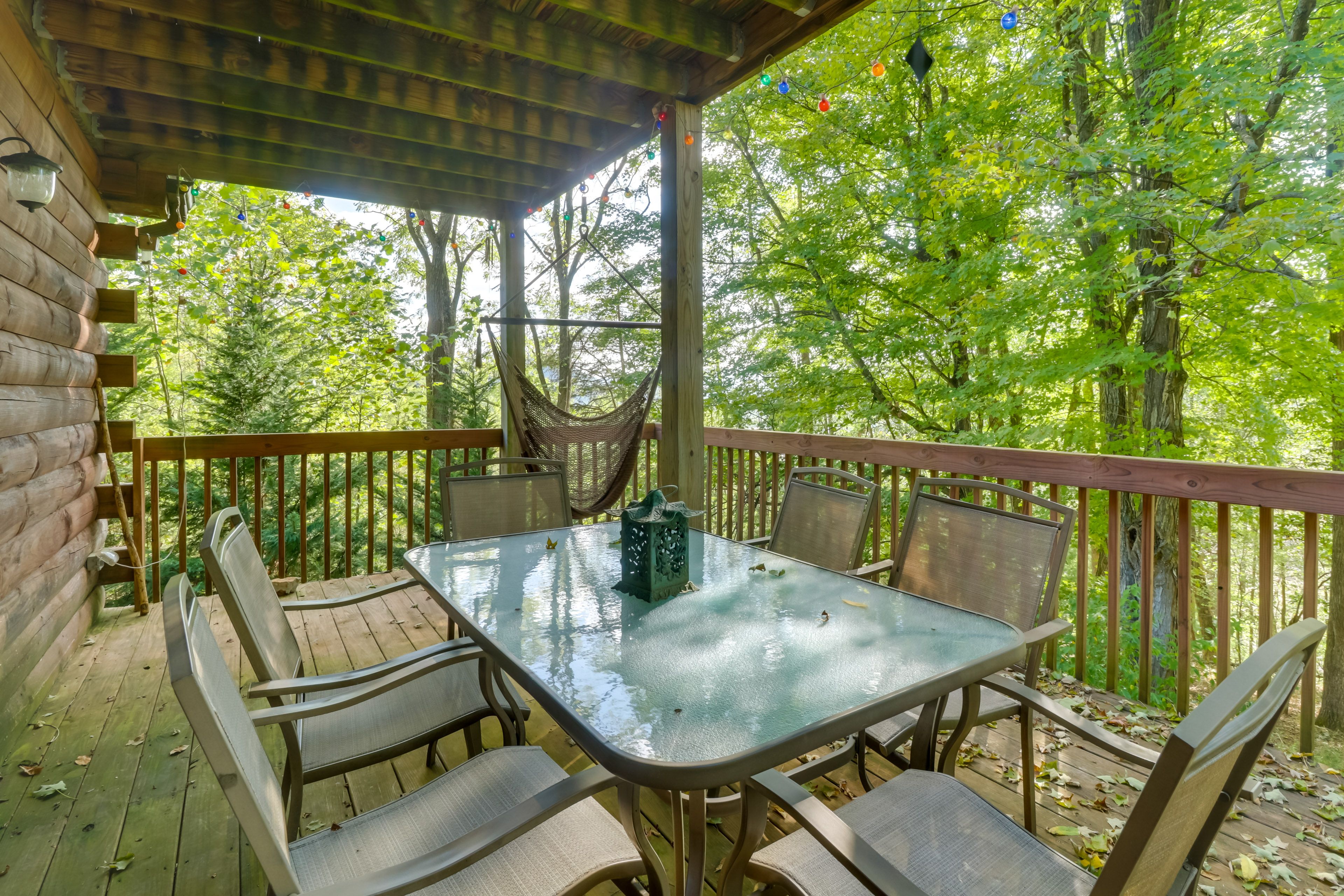 2 Decks | Gas Grill | Mountain Views