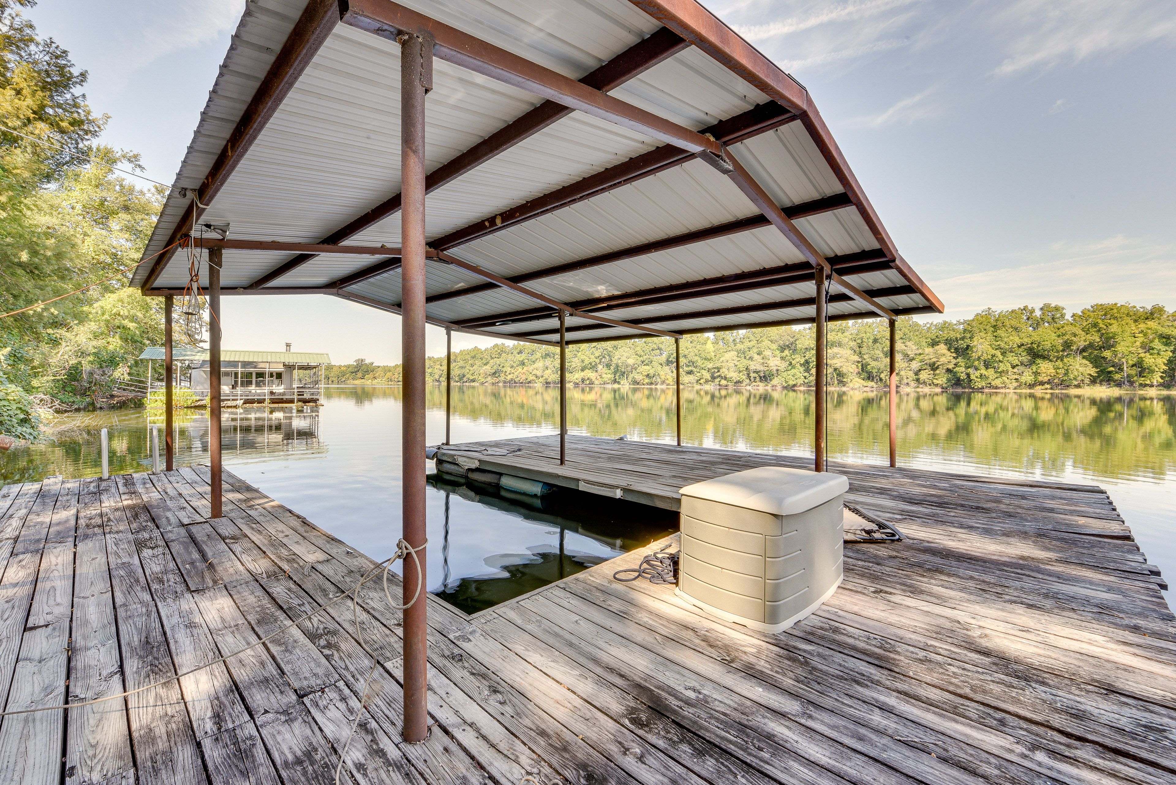 Shared Boat Dock | Black River Lake Access