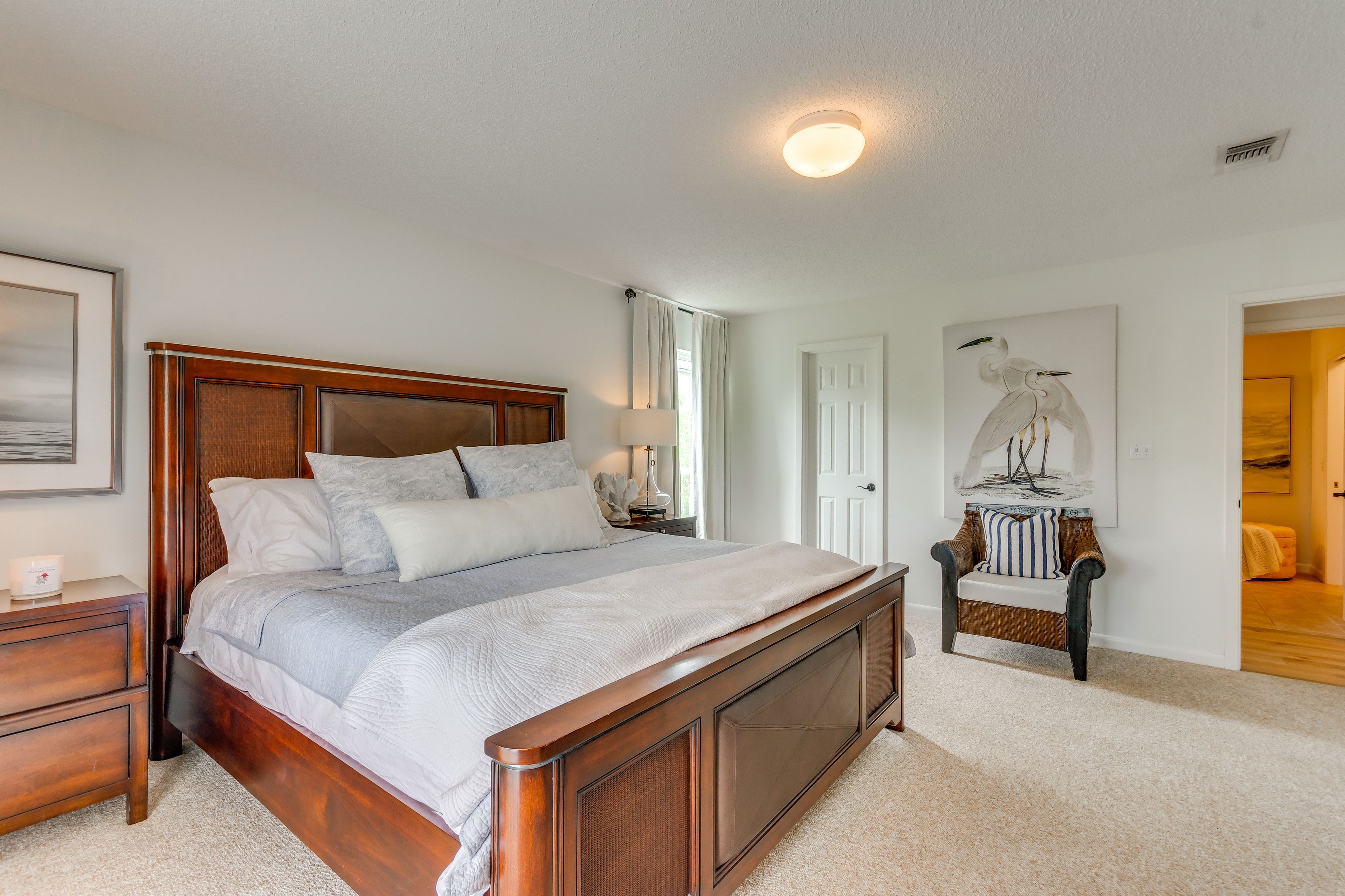 Bedroom 3 | 2nd Floor | King Bed | Smart TV | Patio Access