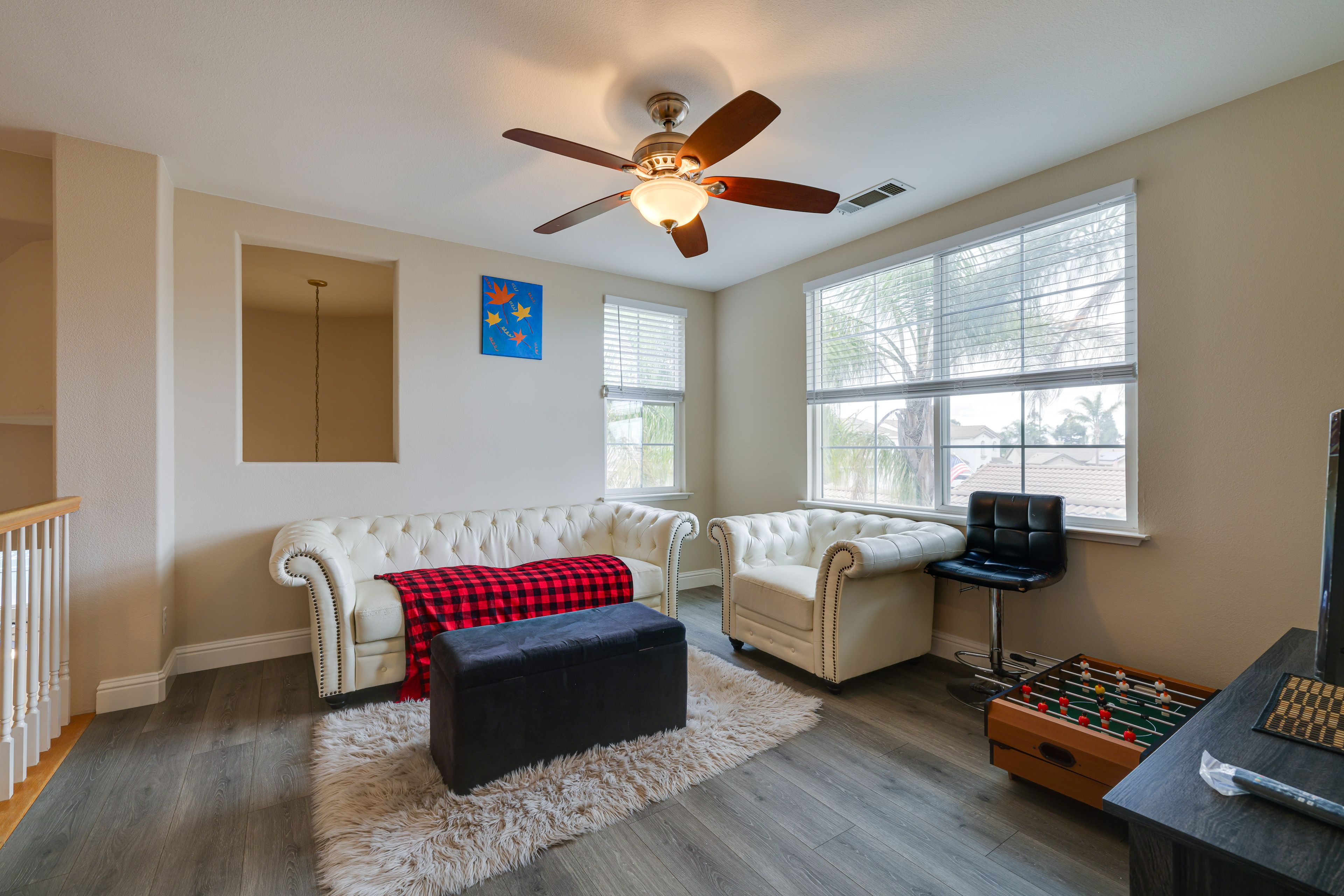 Game Room | 2nd Floor | Mini Foosball Table | Cable TV | Books