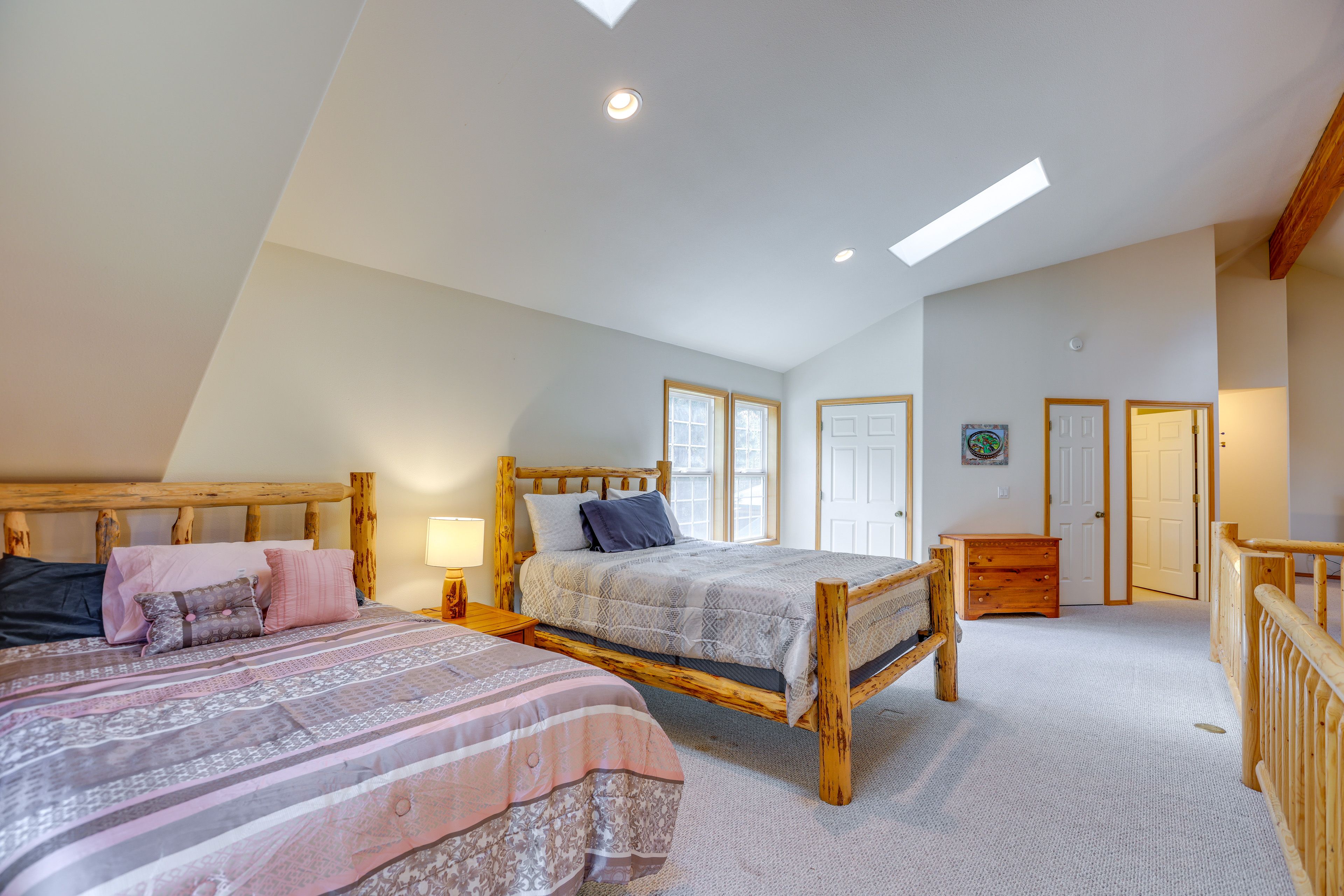 Loft | 2nd Floor | Queen Bed | Full Bed | Futon