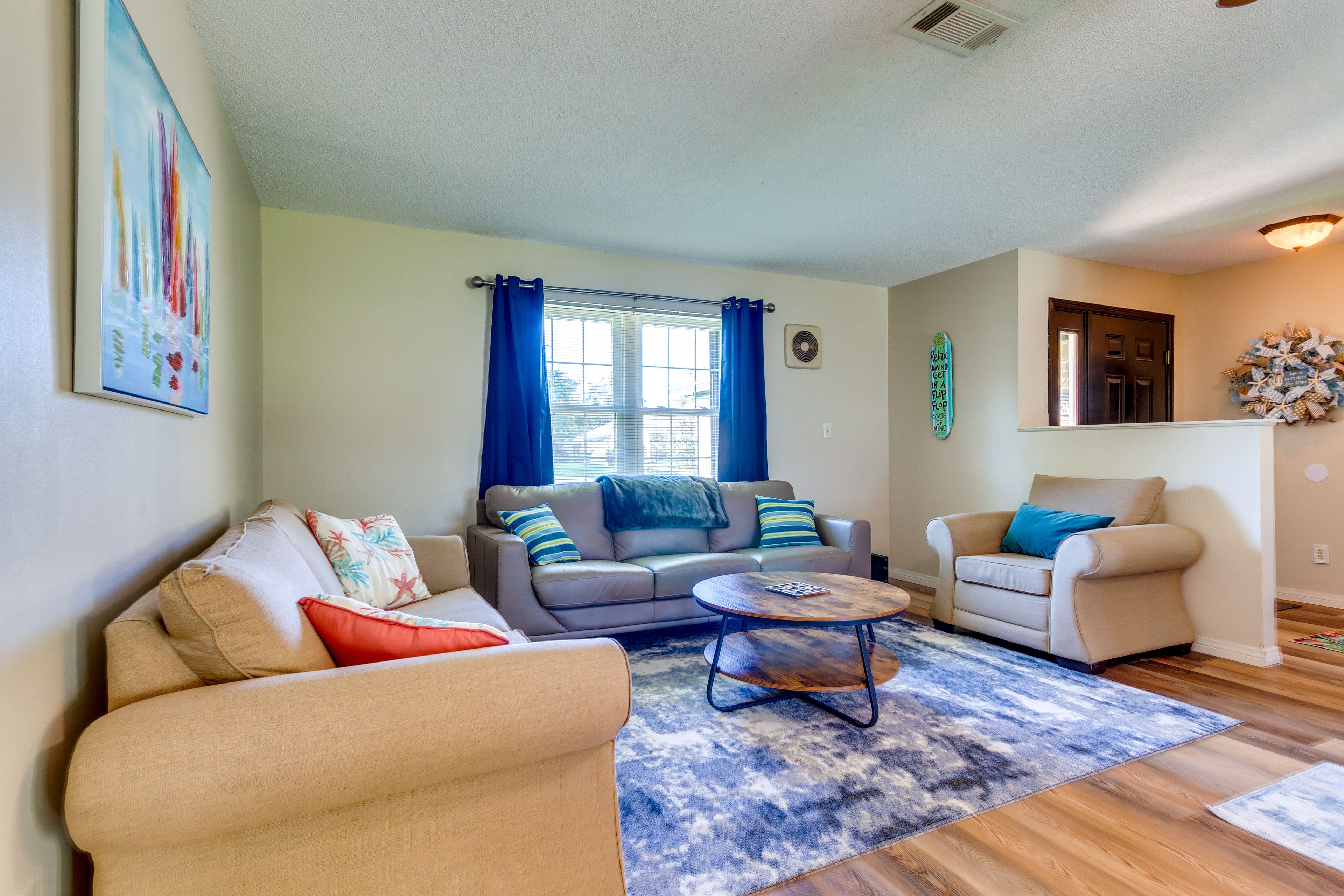 Living Area | Sleeper Sofa