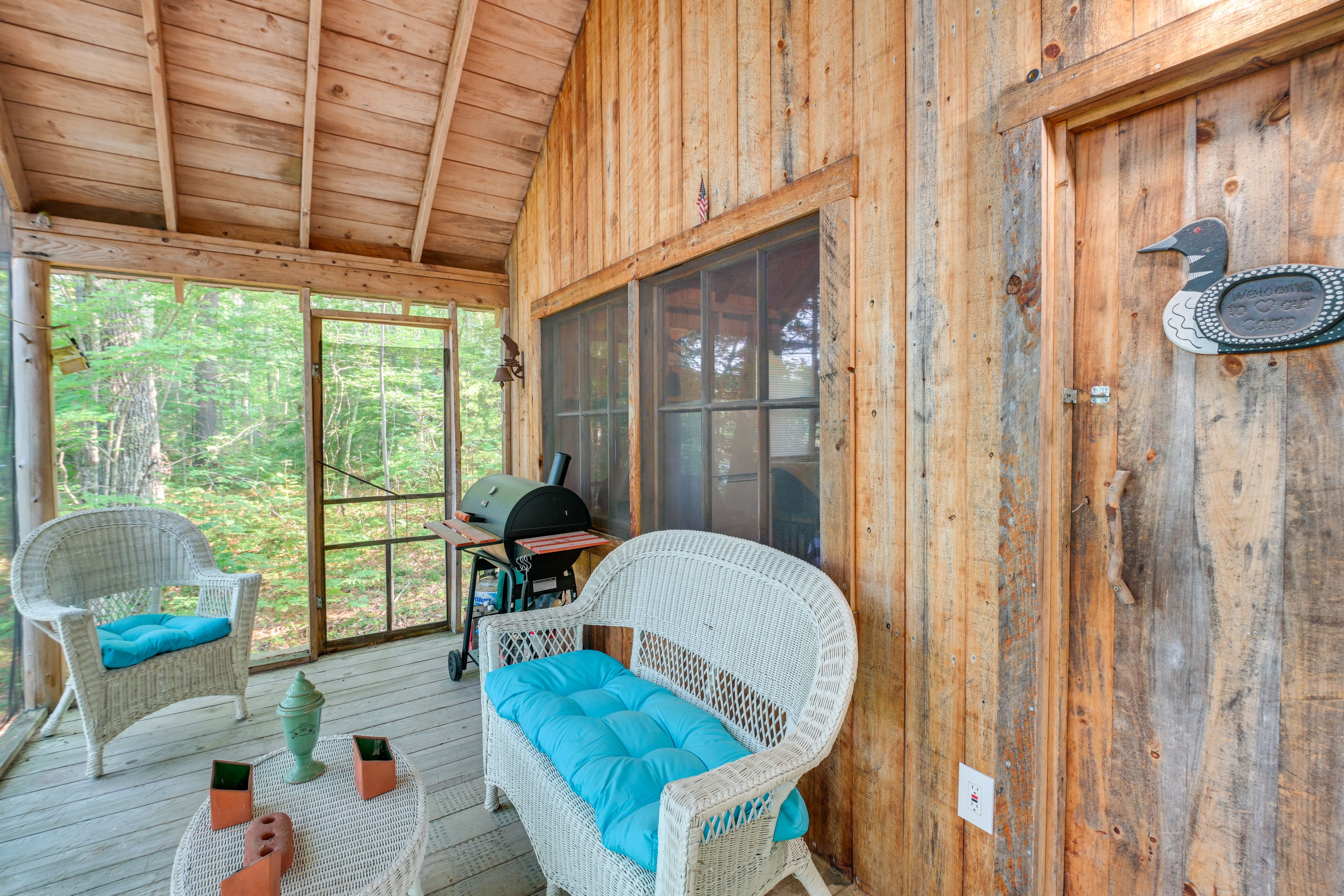Studio Exterior | Screened Porch | Charcoal Grill