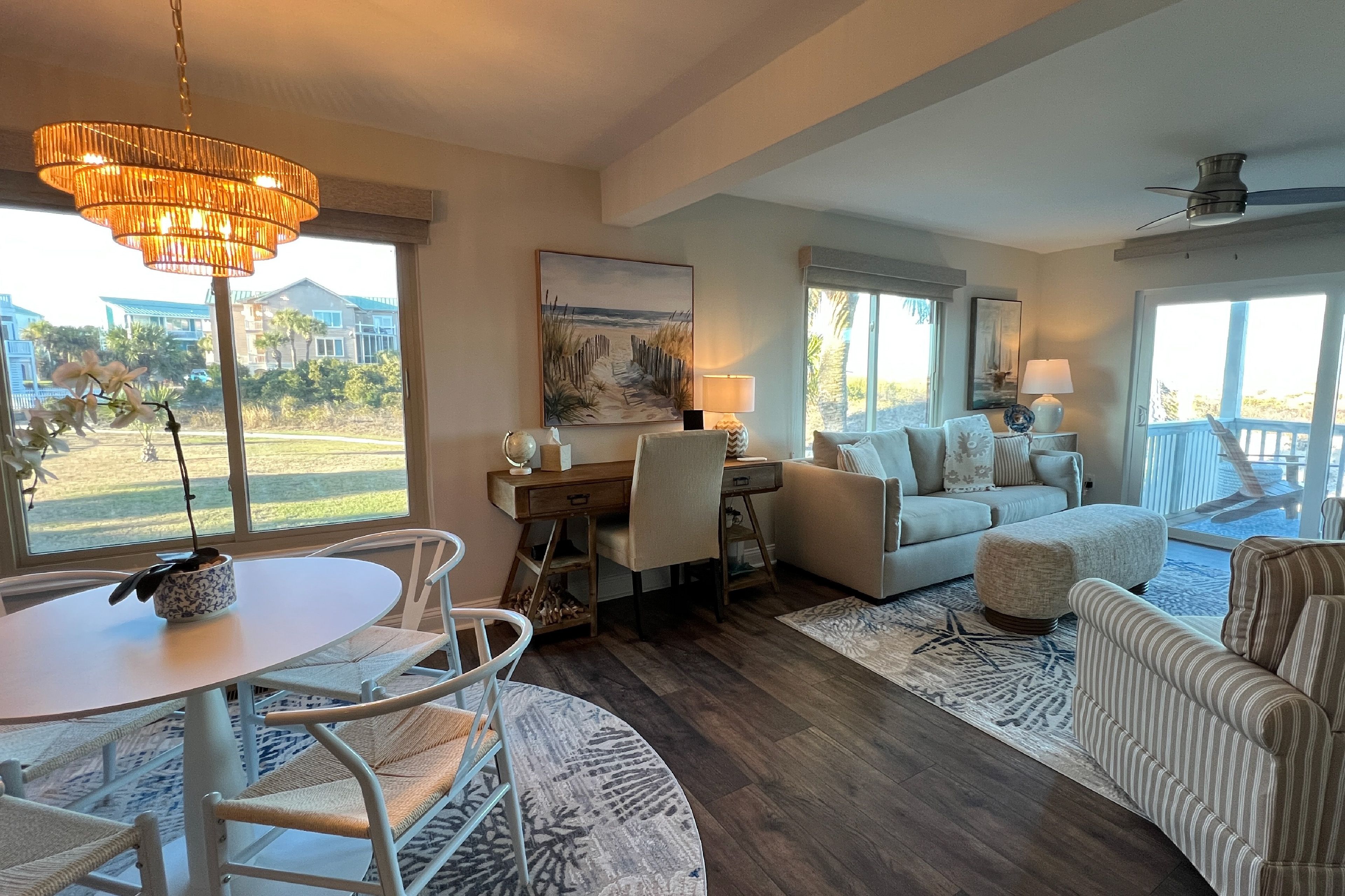 Saint Helena Island Vacation Rental | 1BR | 1.5BA | 800 Sq Ft | Stairs Required