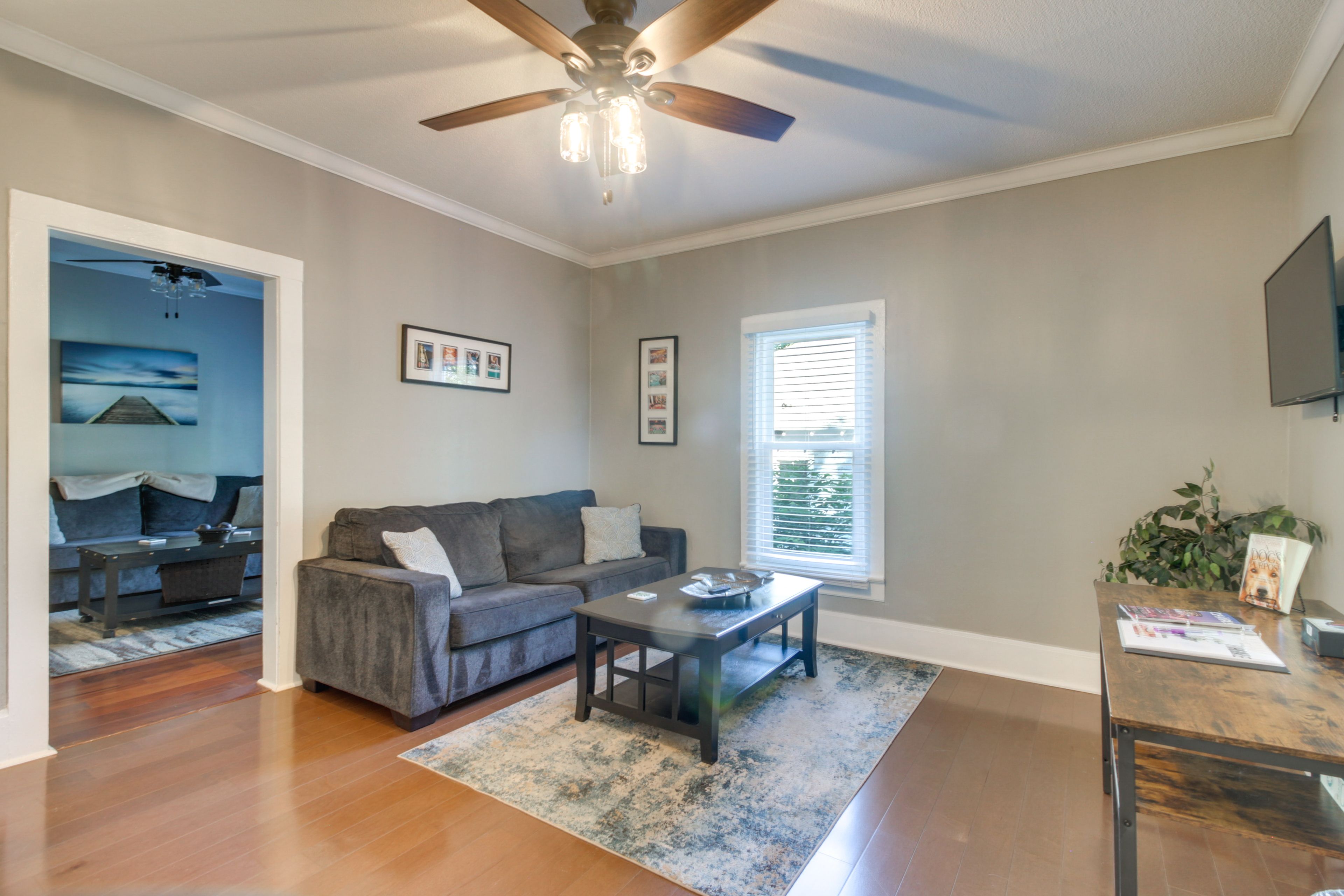 Office | Queen Sleeper Sofa | Central Air Conditioning