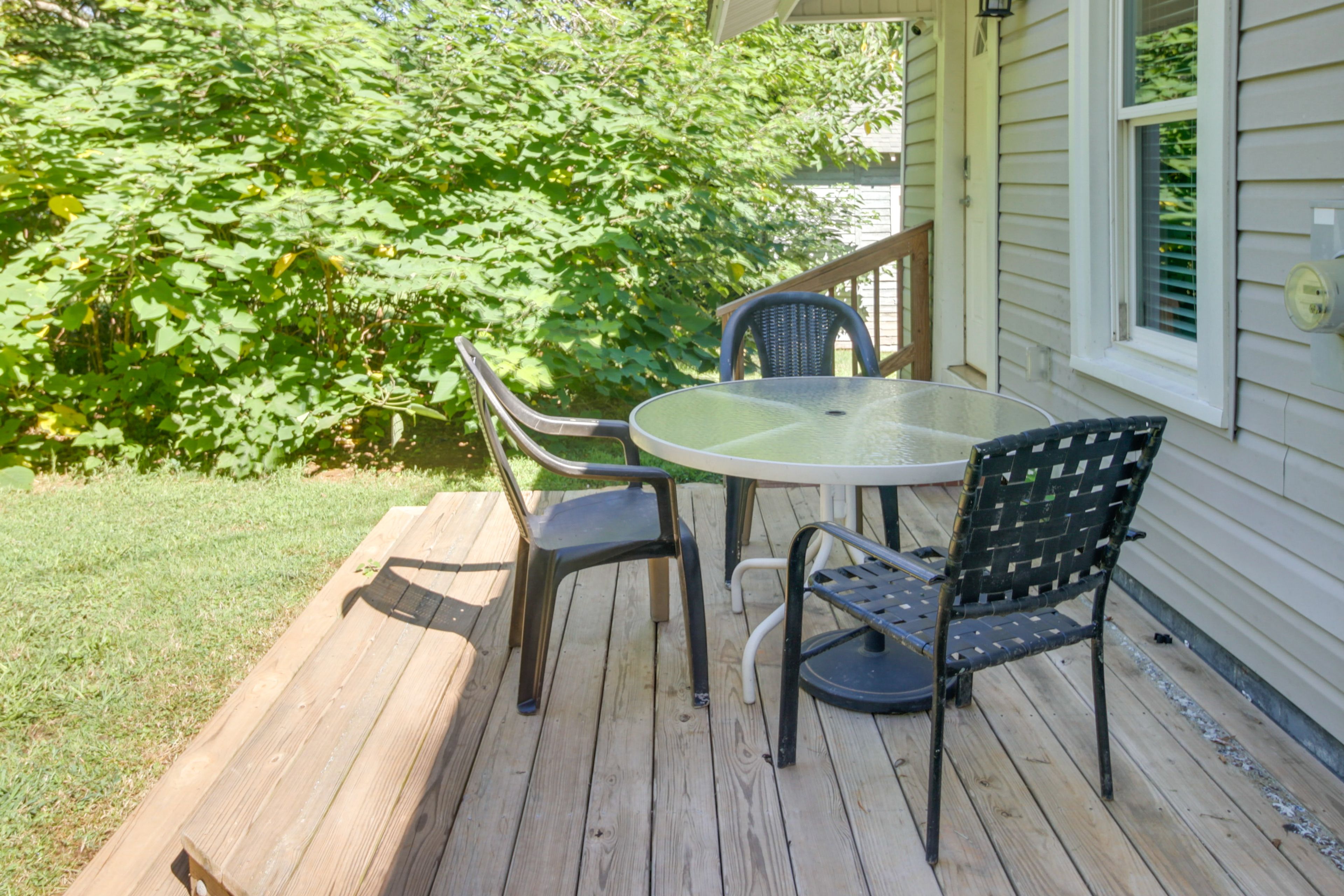 Private Backyard Area