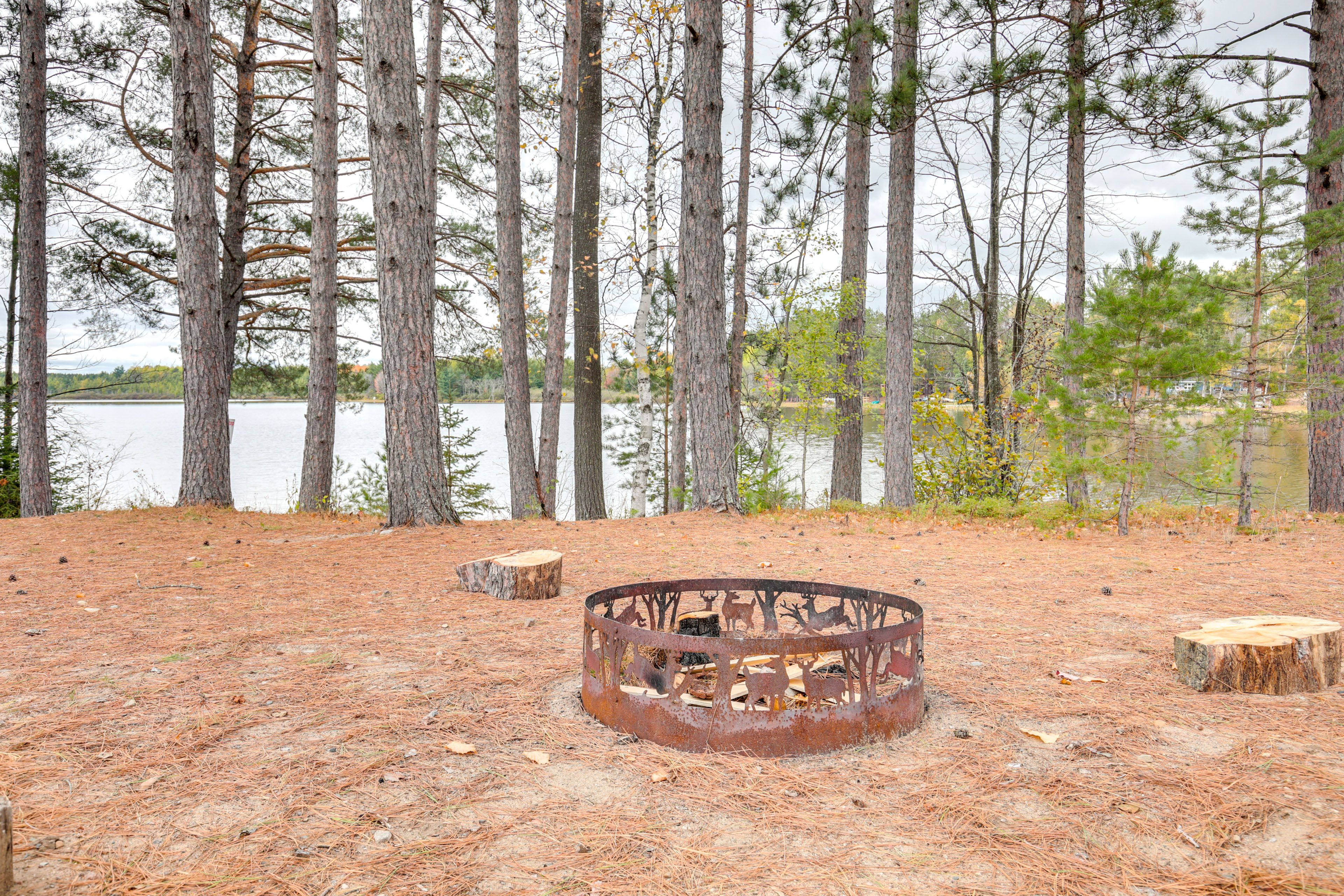 Outdoor Space | Private Boat Dock | Expansive Lake Views