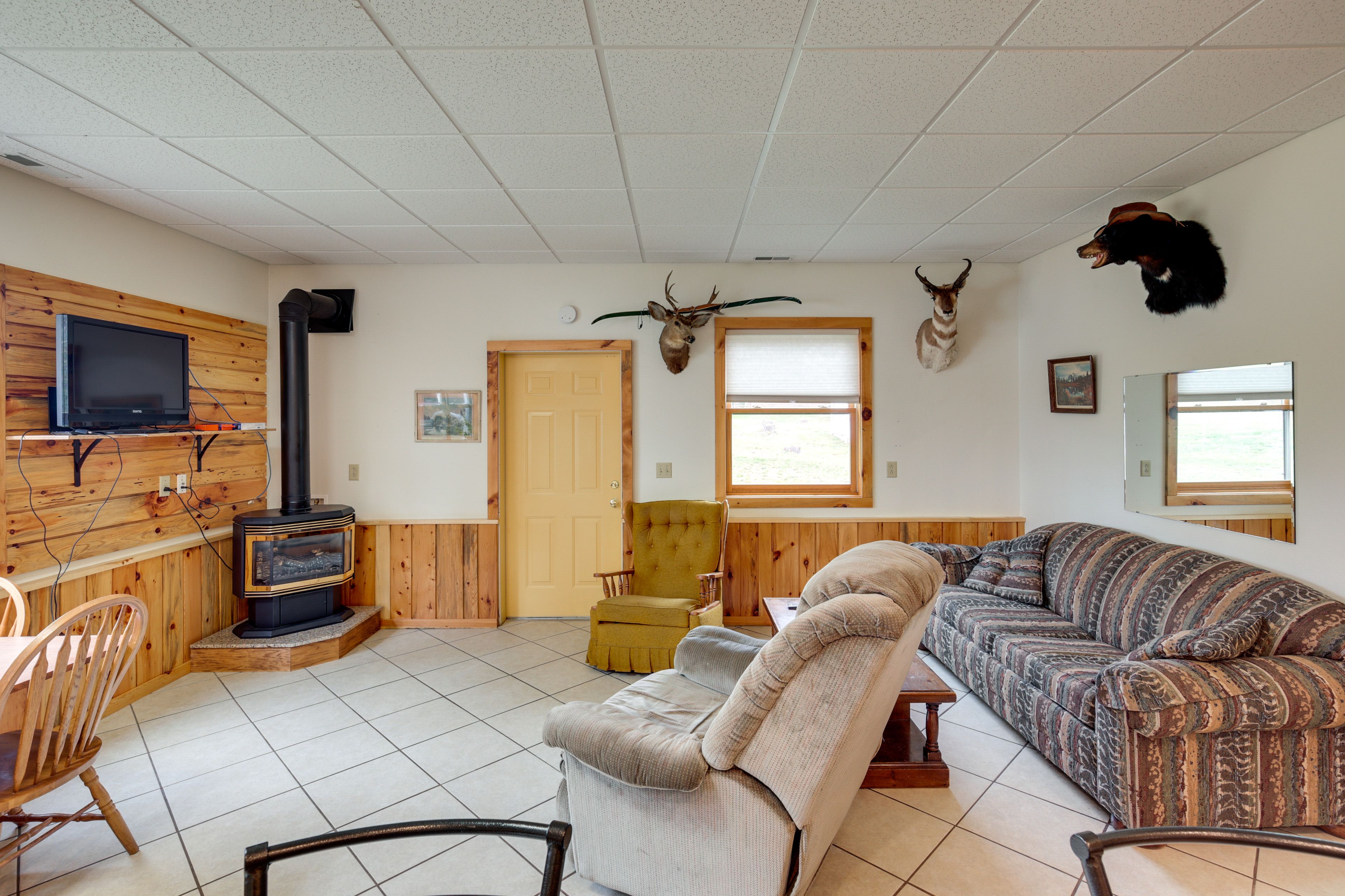 Monico Vacation Rental | 3BR | 1BA | 1,600 Sq Ft | Step-Free Access
