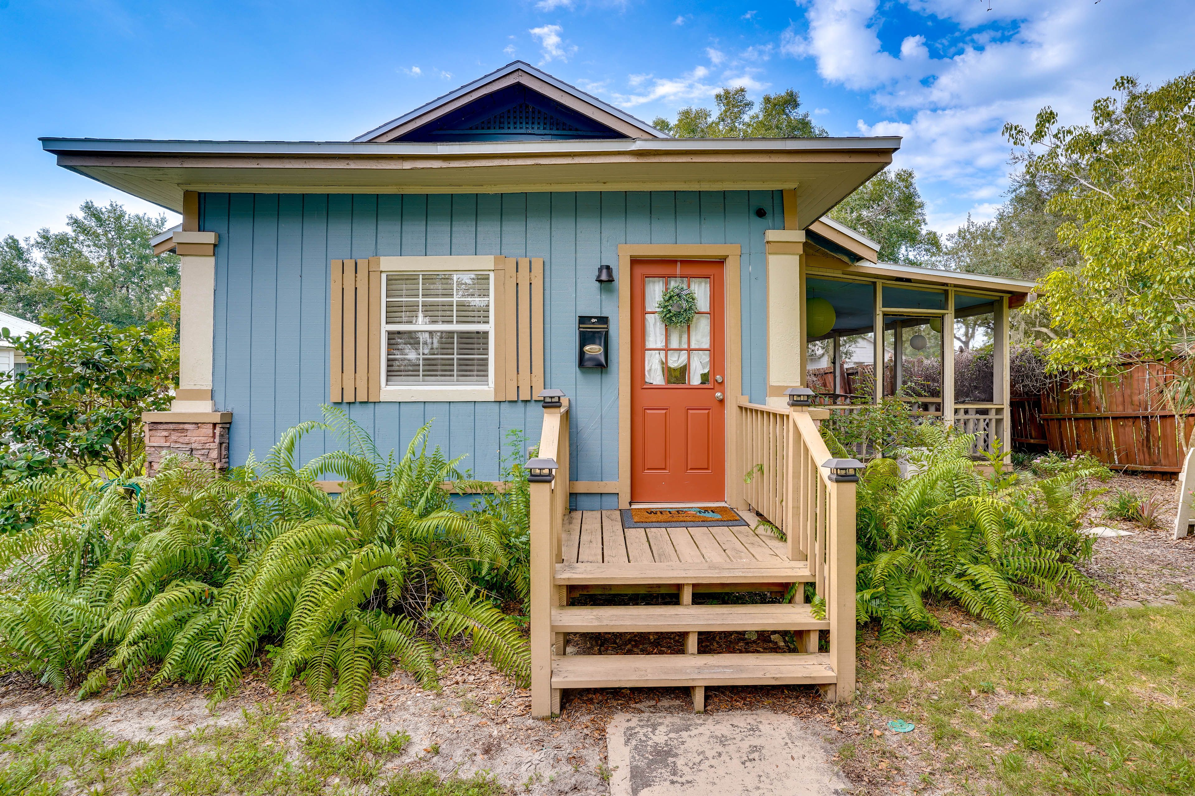 Cottage Exterior | Off-Street Parking | Keyless Entry