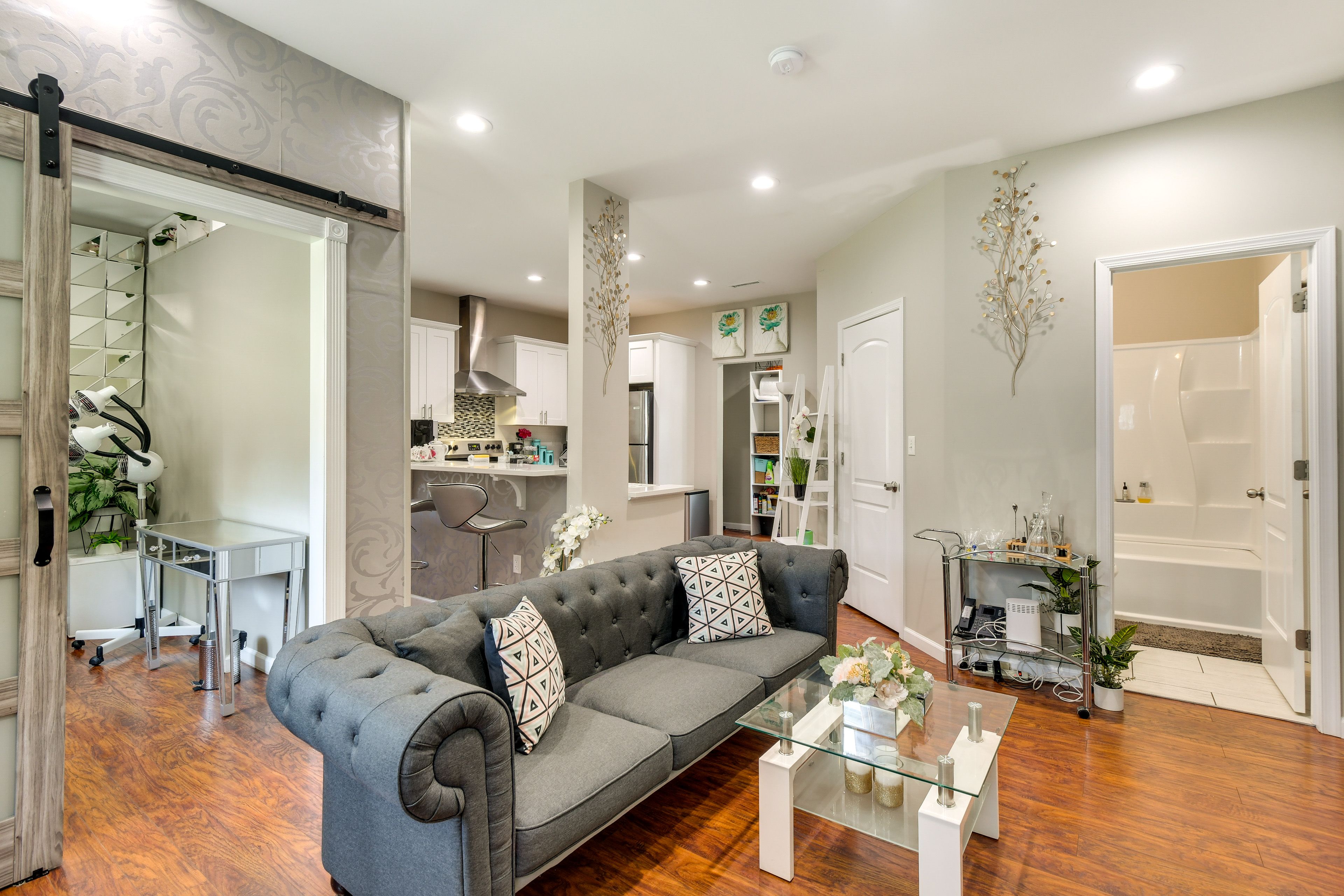 Edgemere Vacation Rental | 2BR | 2BA | 900 Sq Ft | Stairs Required