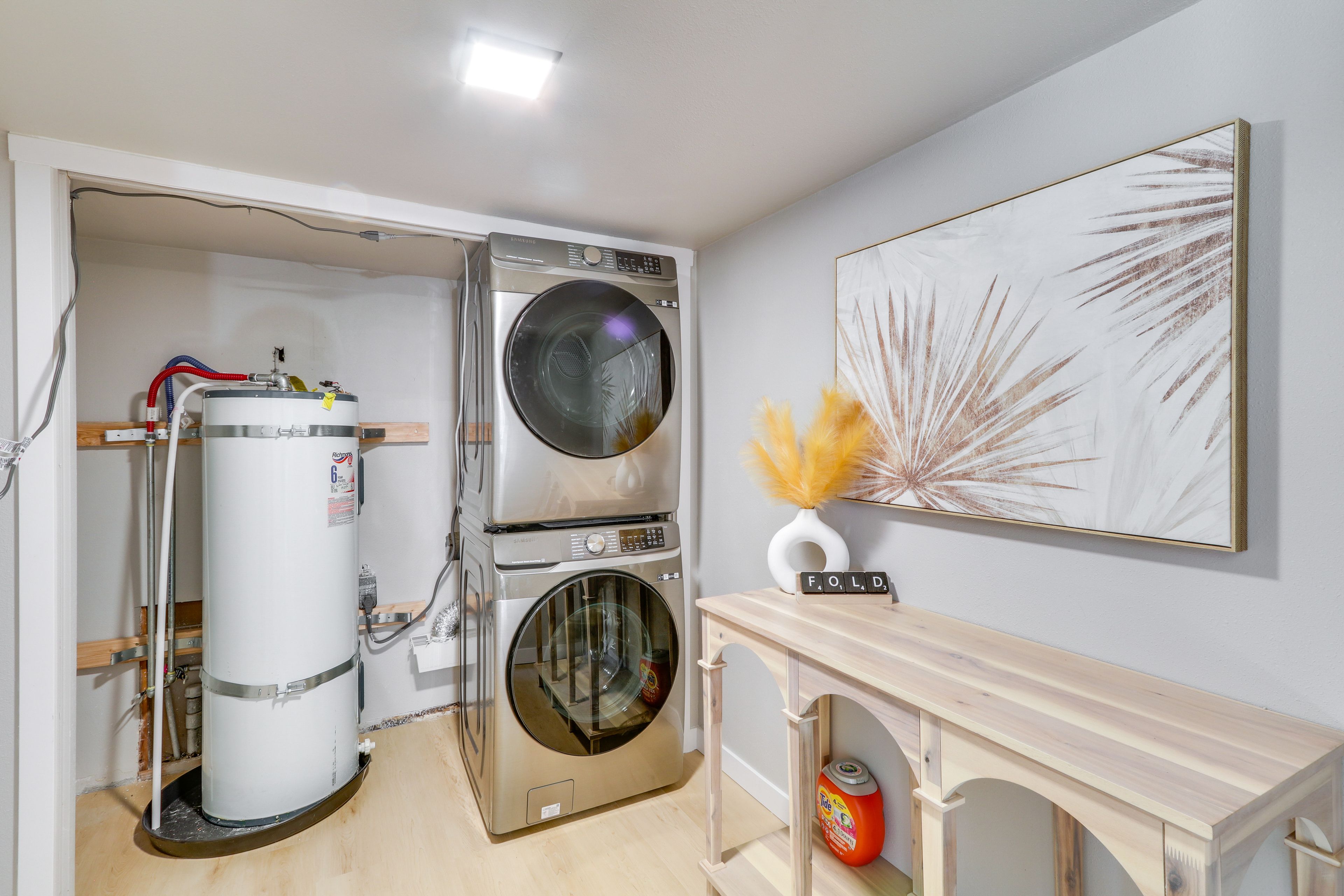 Laundry Area | Washer/Dryer | Laundry Detergent | Iron/Board