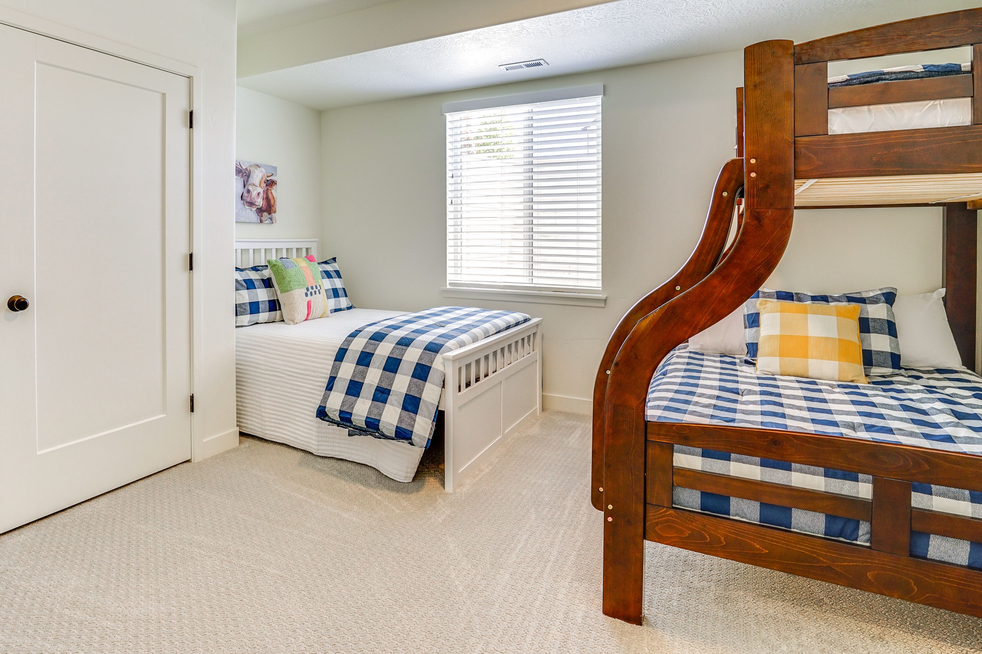 Bedroom 6 | Twin/Full Bunk Bed | Full Bed | Basement