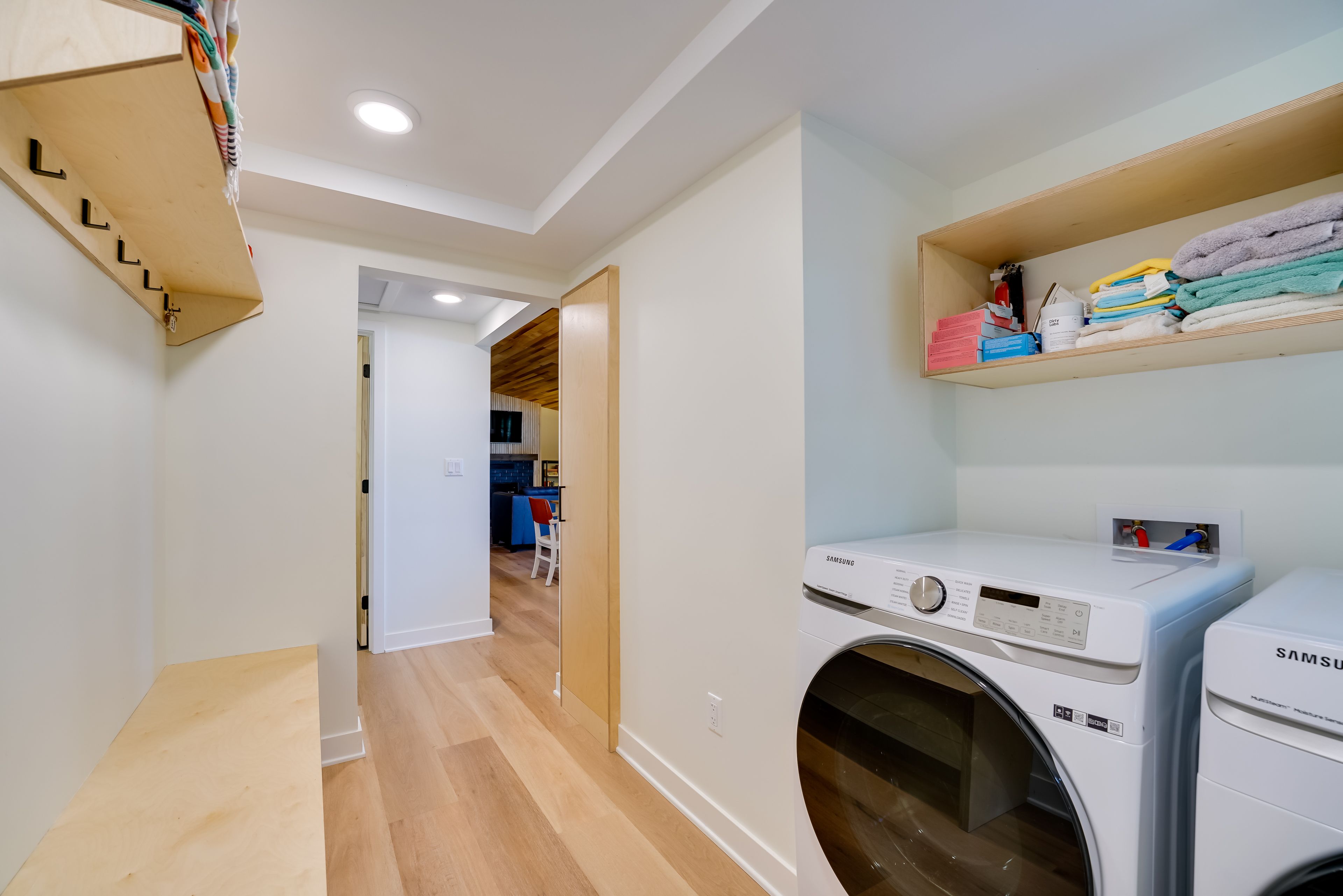 Washer & Dryer | Detergent Provided