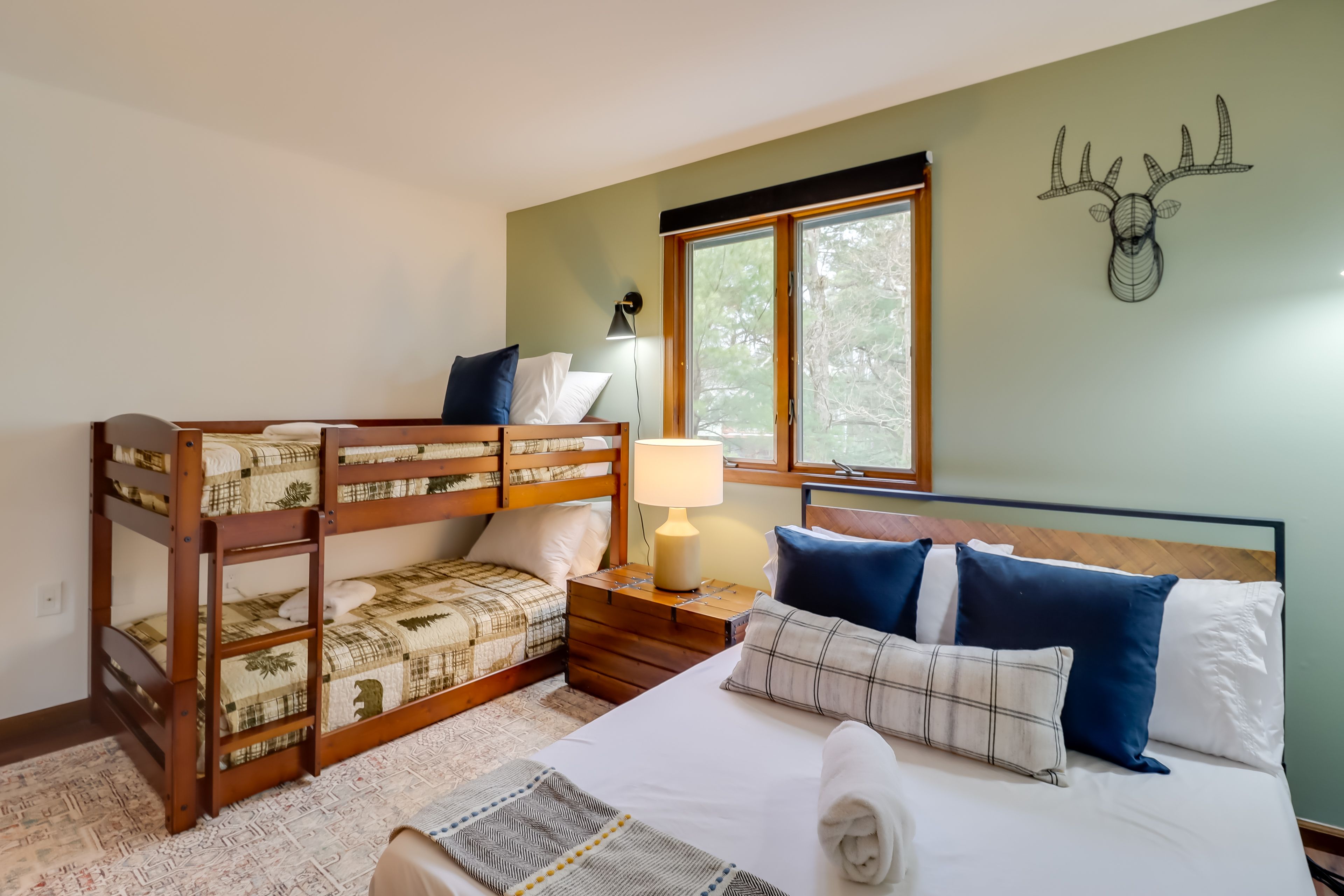 Bedroom 3 | 2nd Floor | Full Bed | Twin Bunk Bed | Smart TV