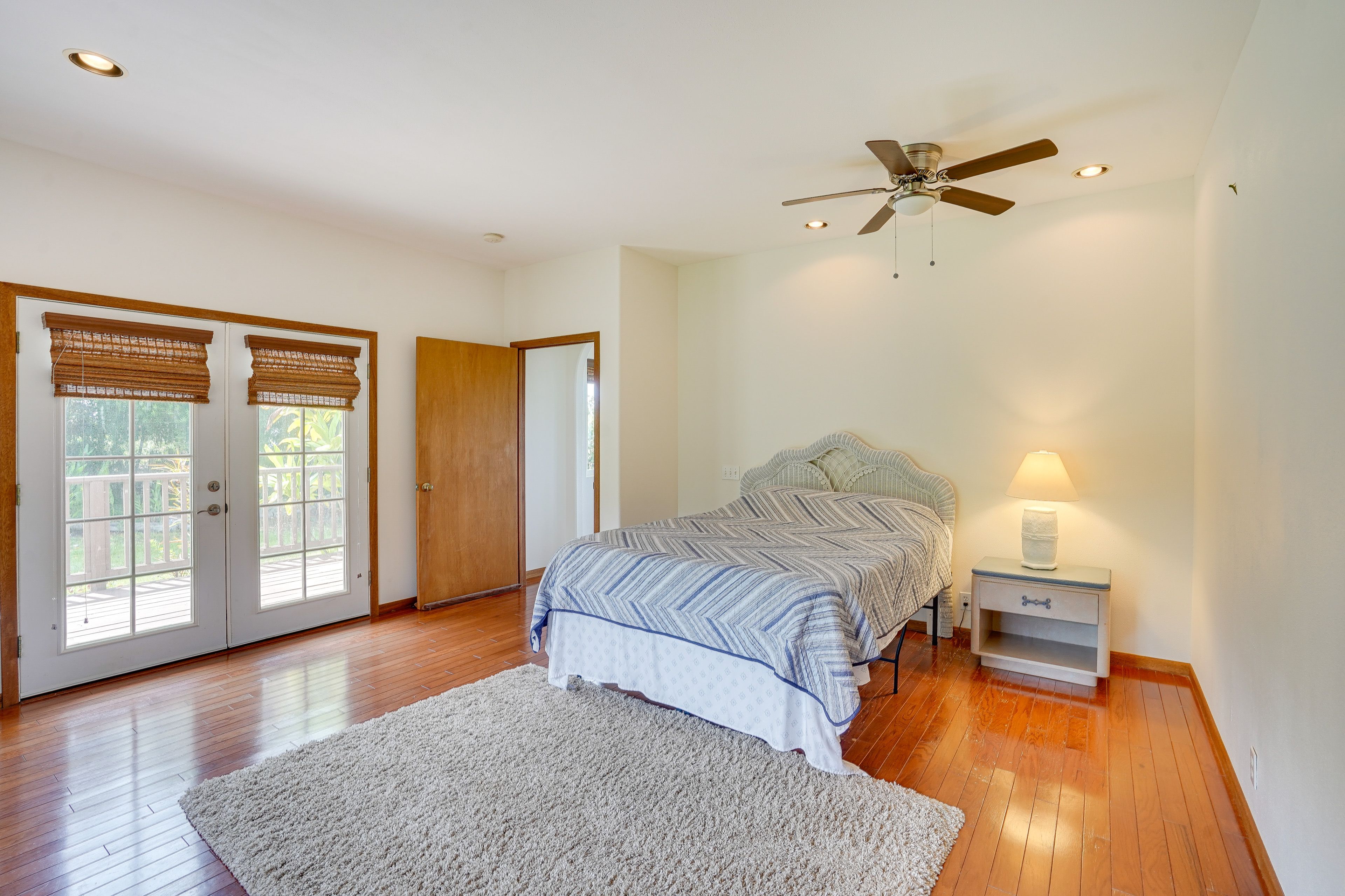 Bedroom 2 | Queen Bed | Deck Access | En-Suite Bathroom