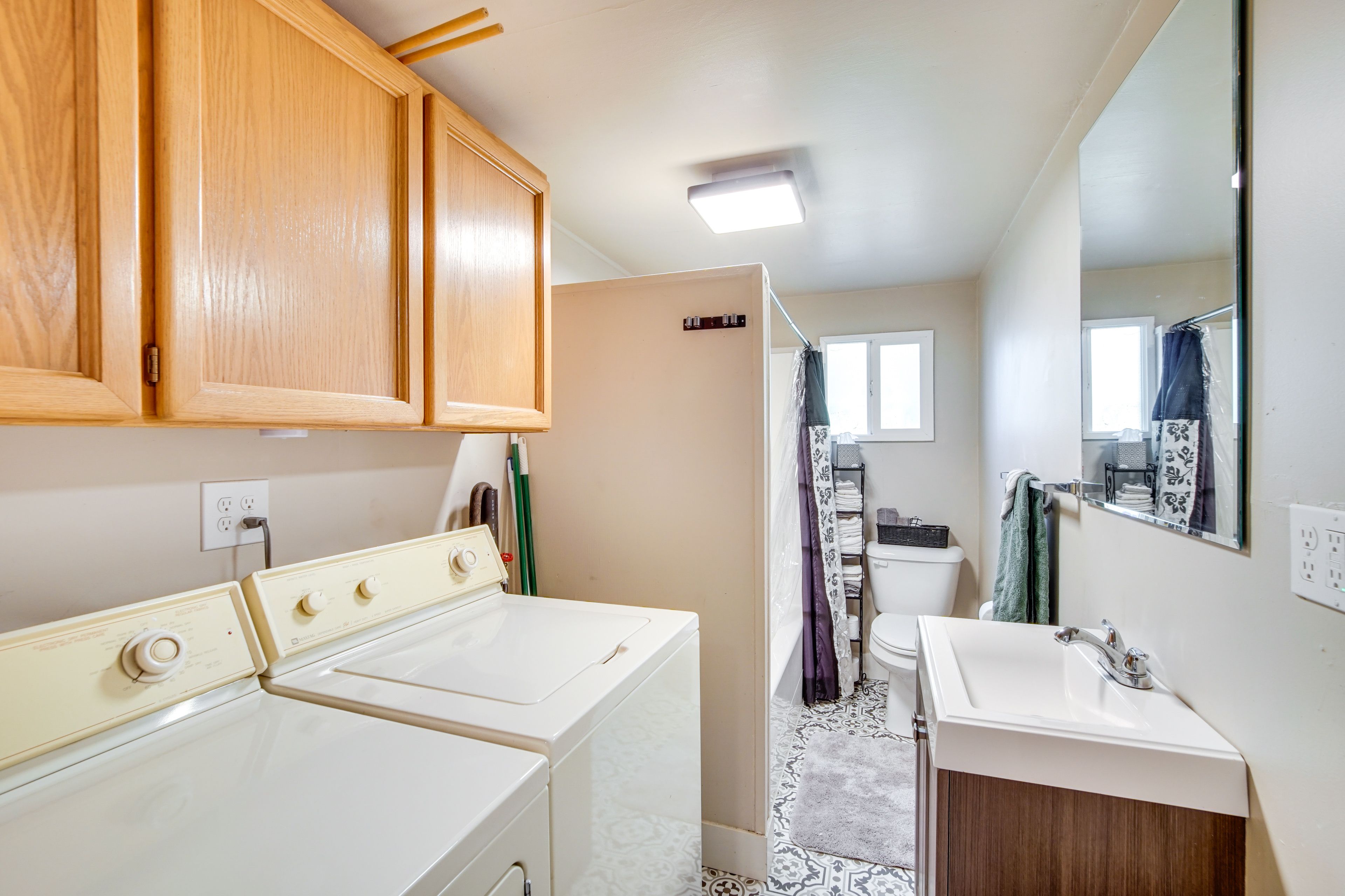 Laundry Area | Washer + Dryer