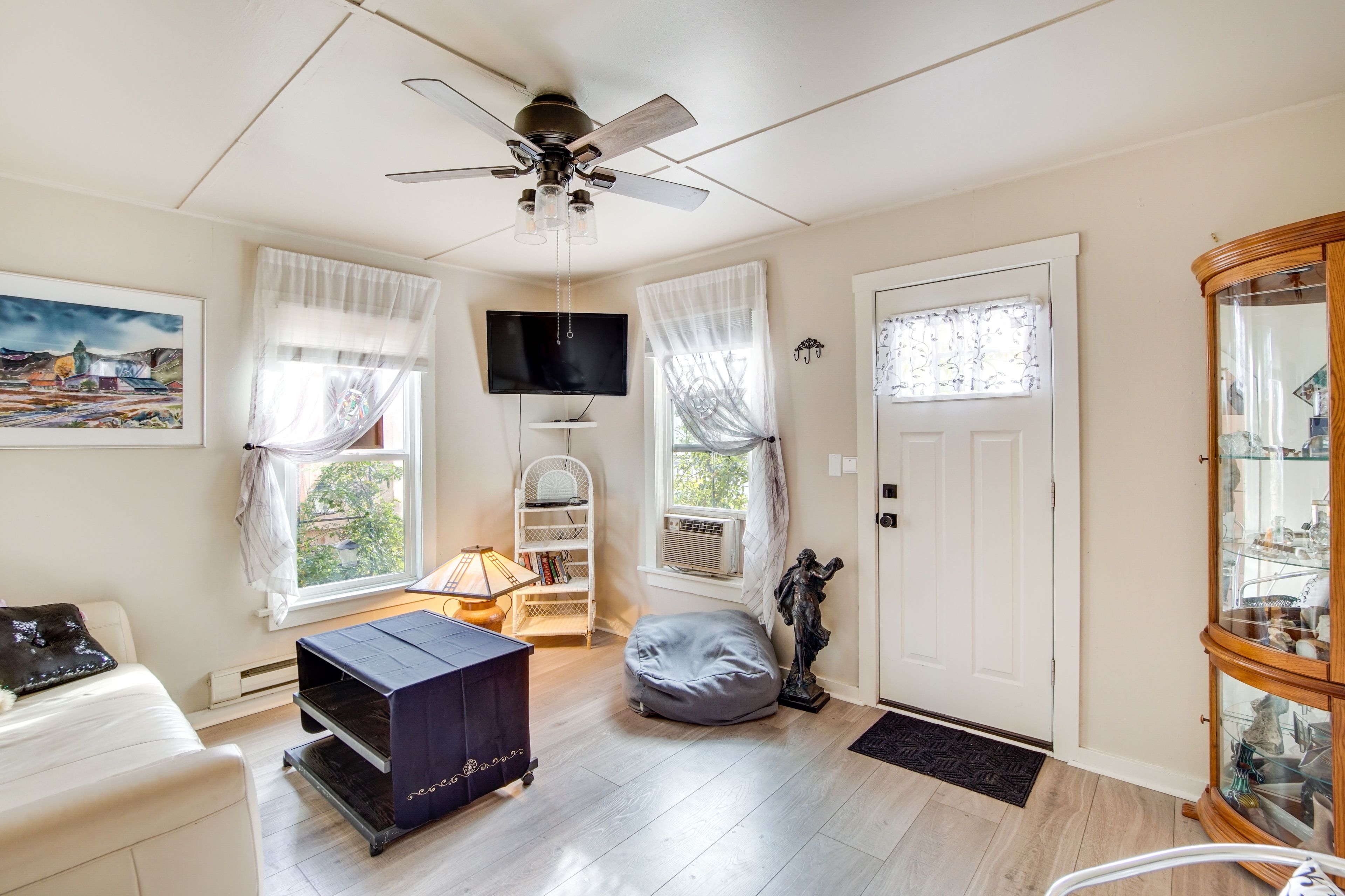 Entryway | Living Room | TV | Window A/C Units