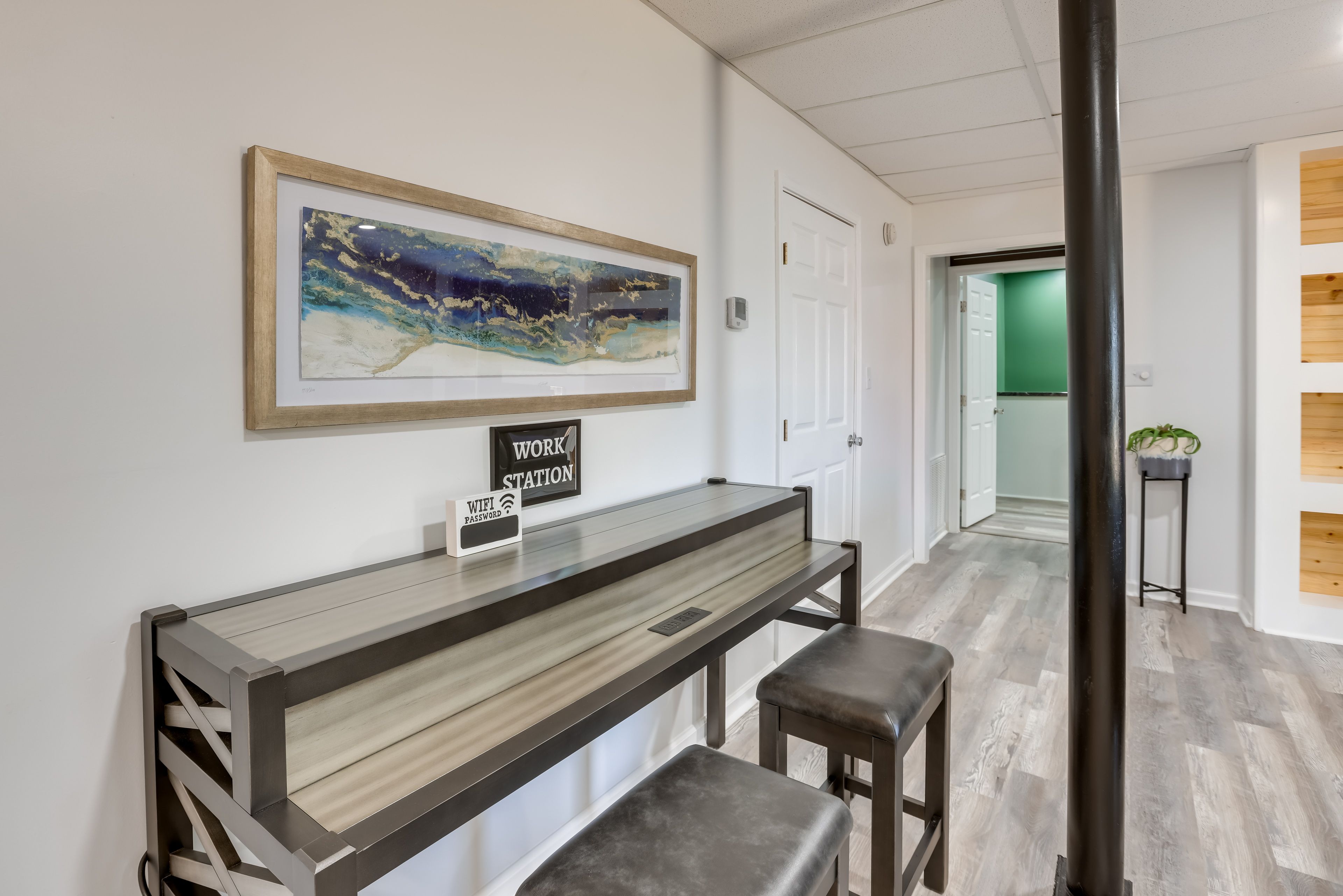 Living Room | Laptop-Friendly Workspace