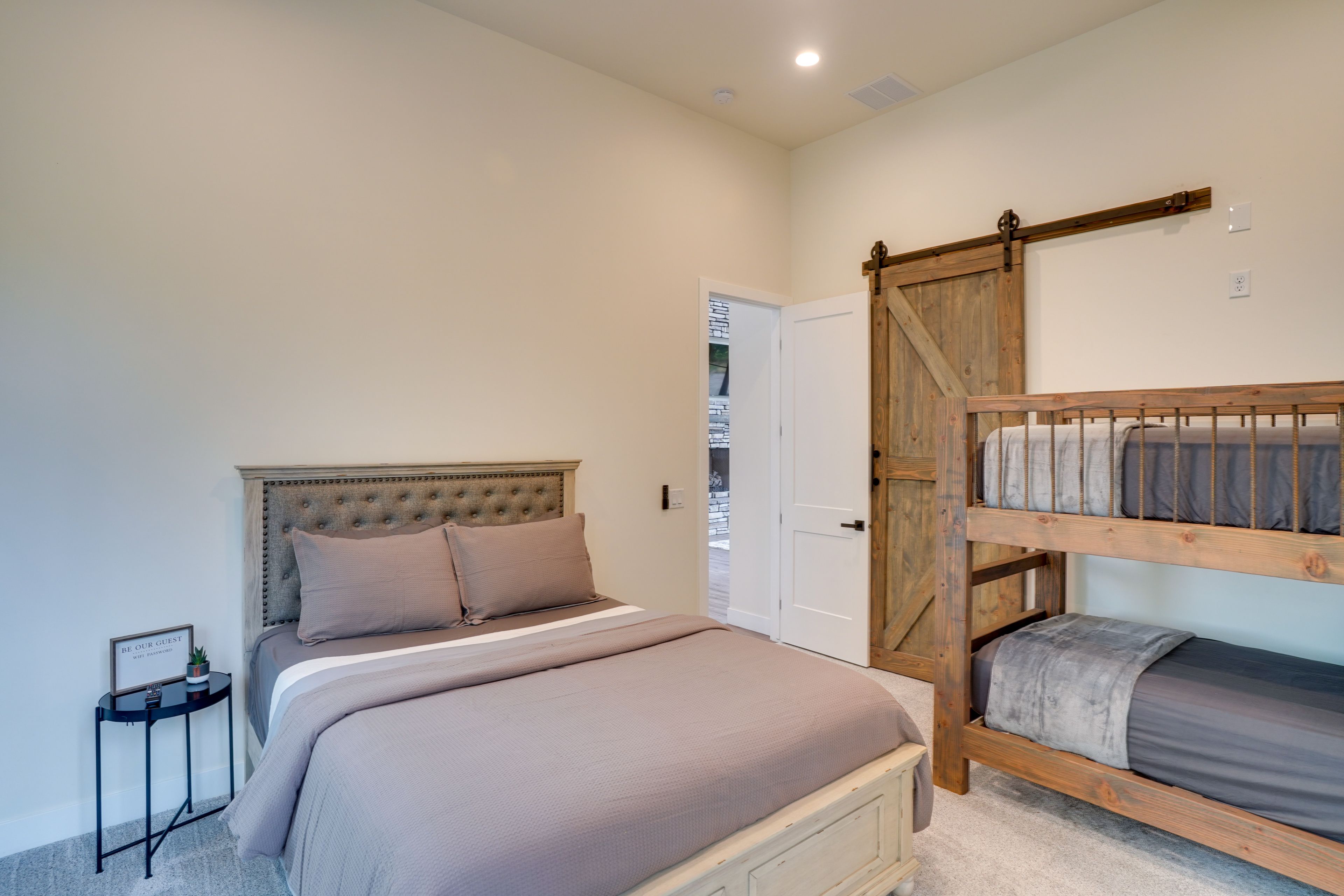 Bedroom 2 | Queen Bed | Twin Bunk Bed | Smart TV