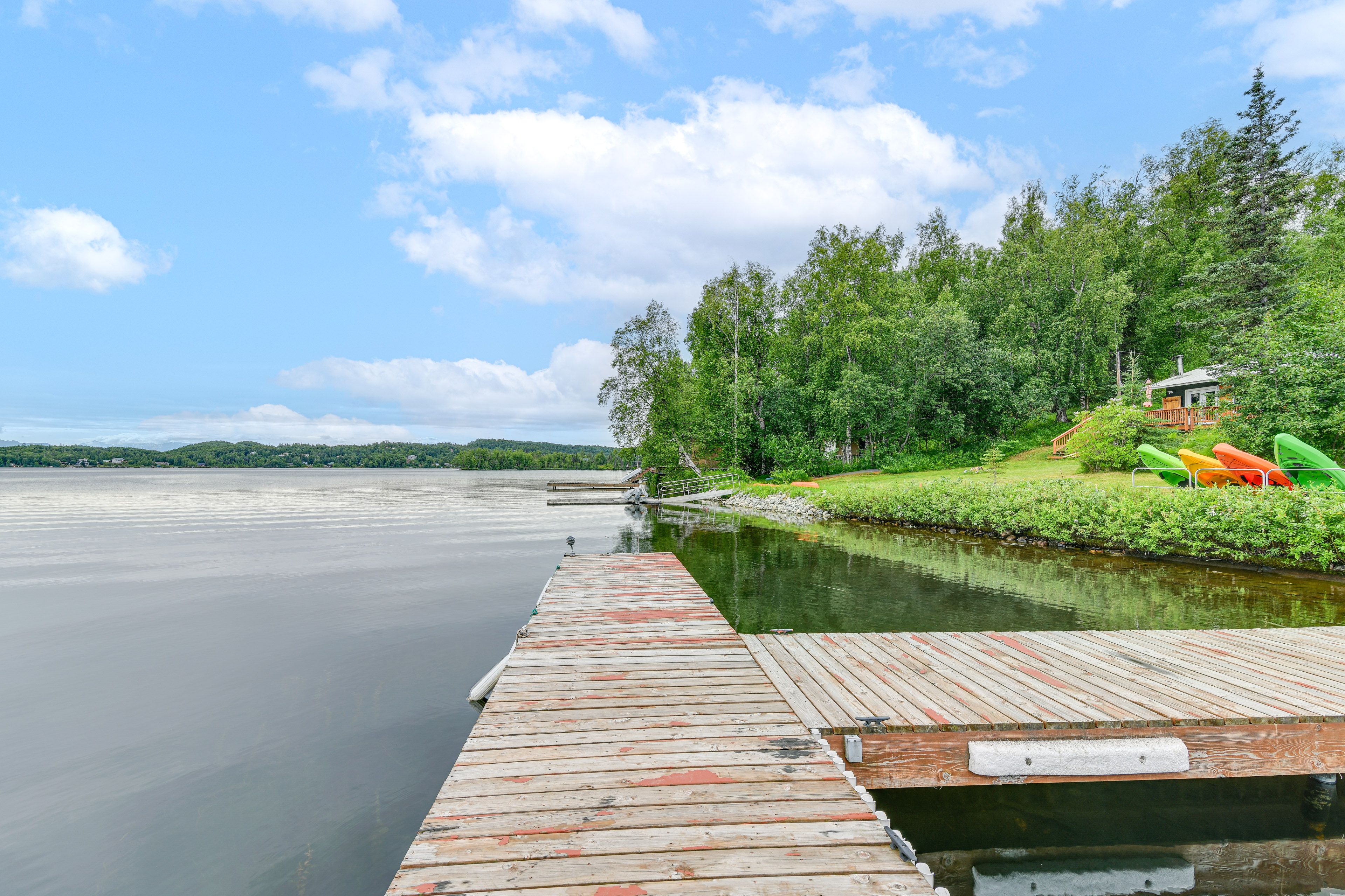 Dock | Mountain Views