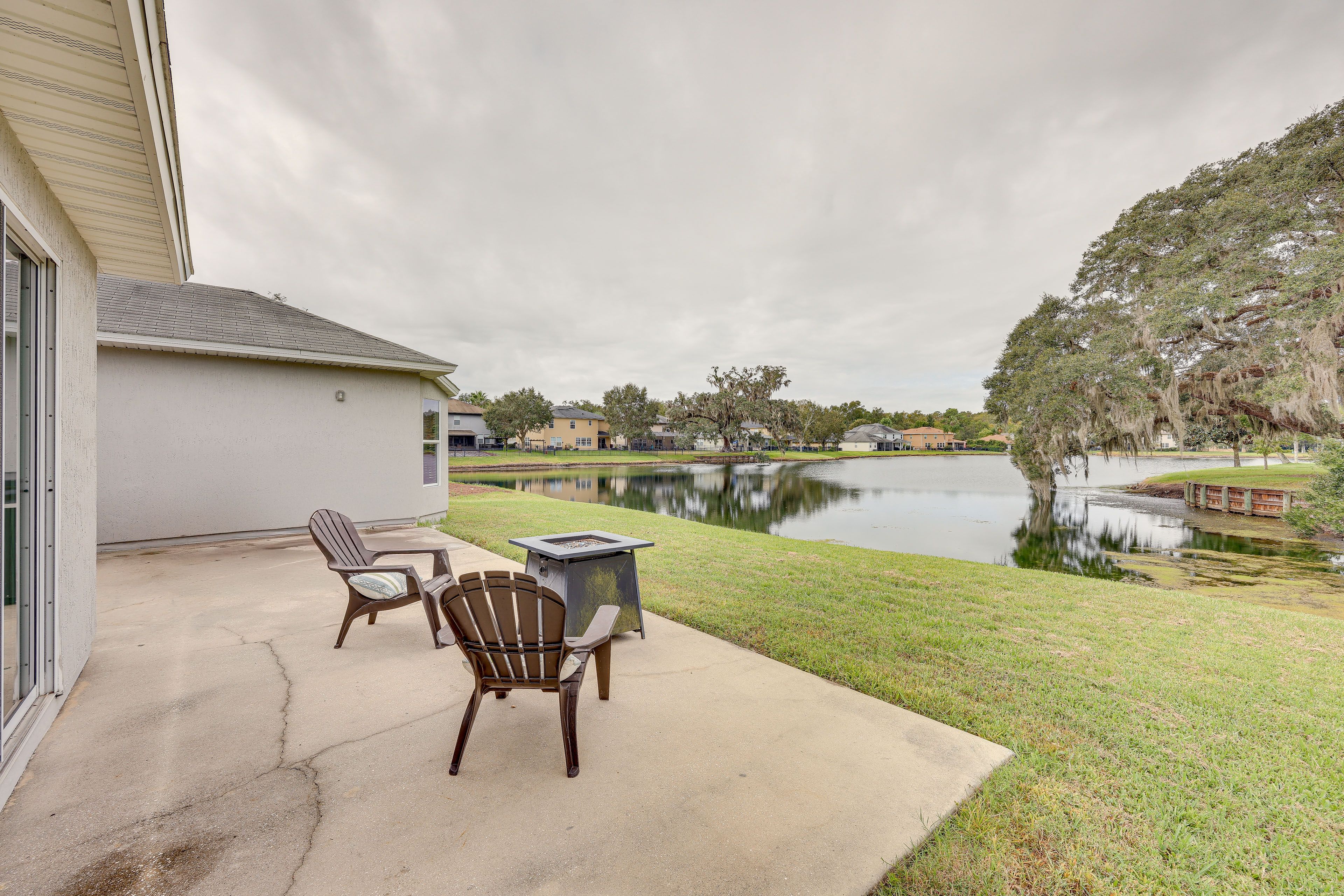 Patio & Backyard | Fire Pit Not Available