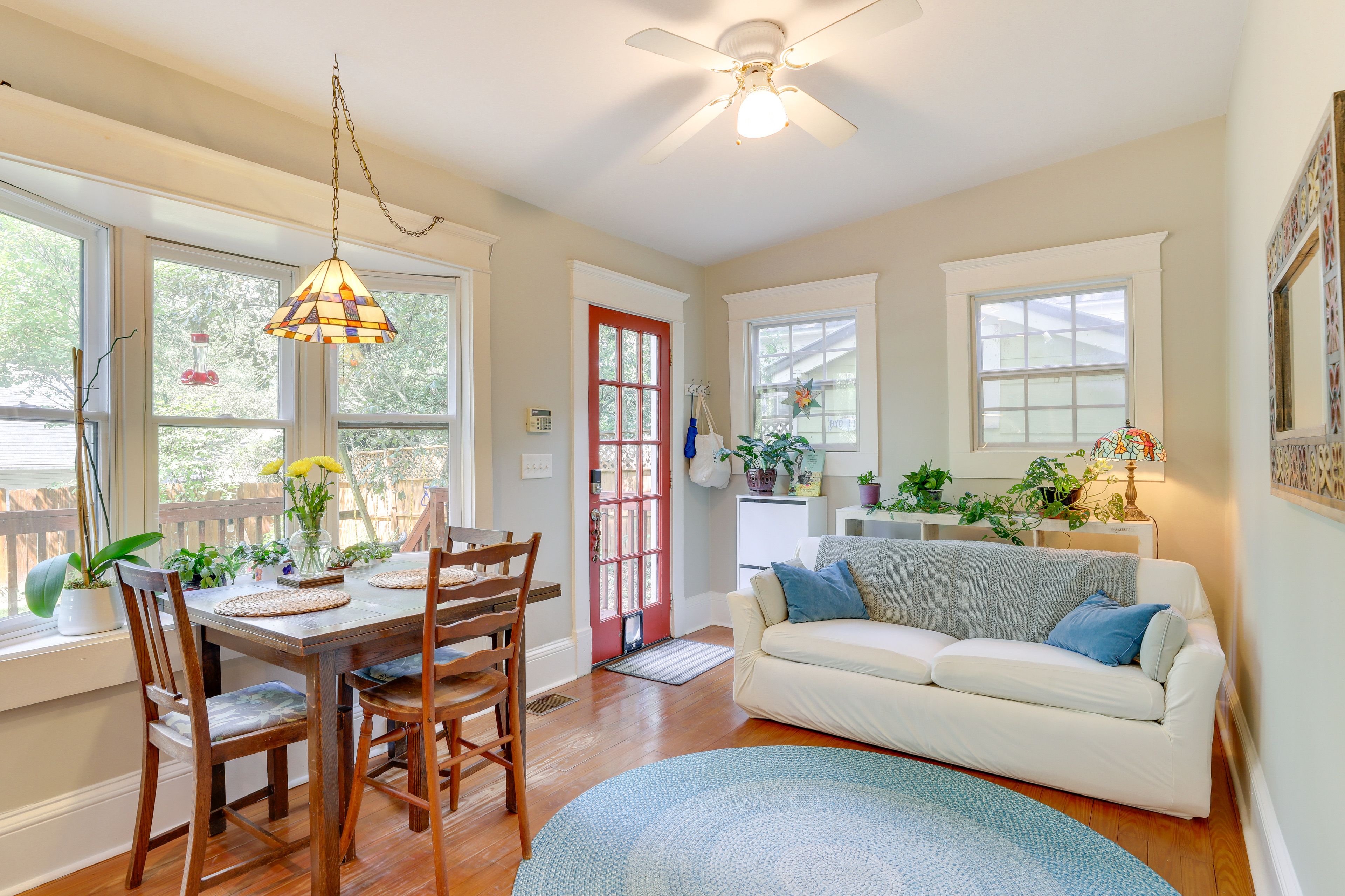 Living Area | Dining Table | Historic Home