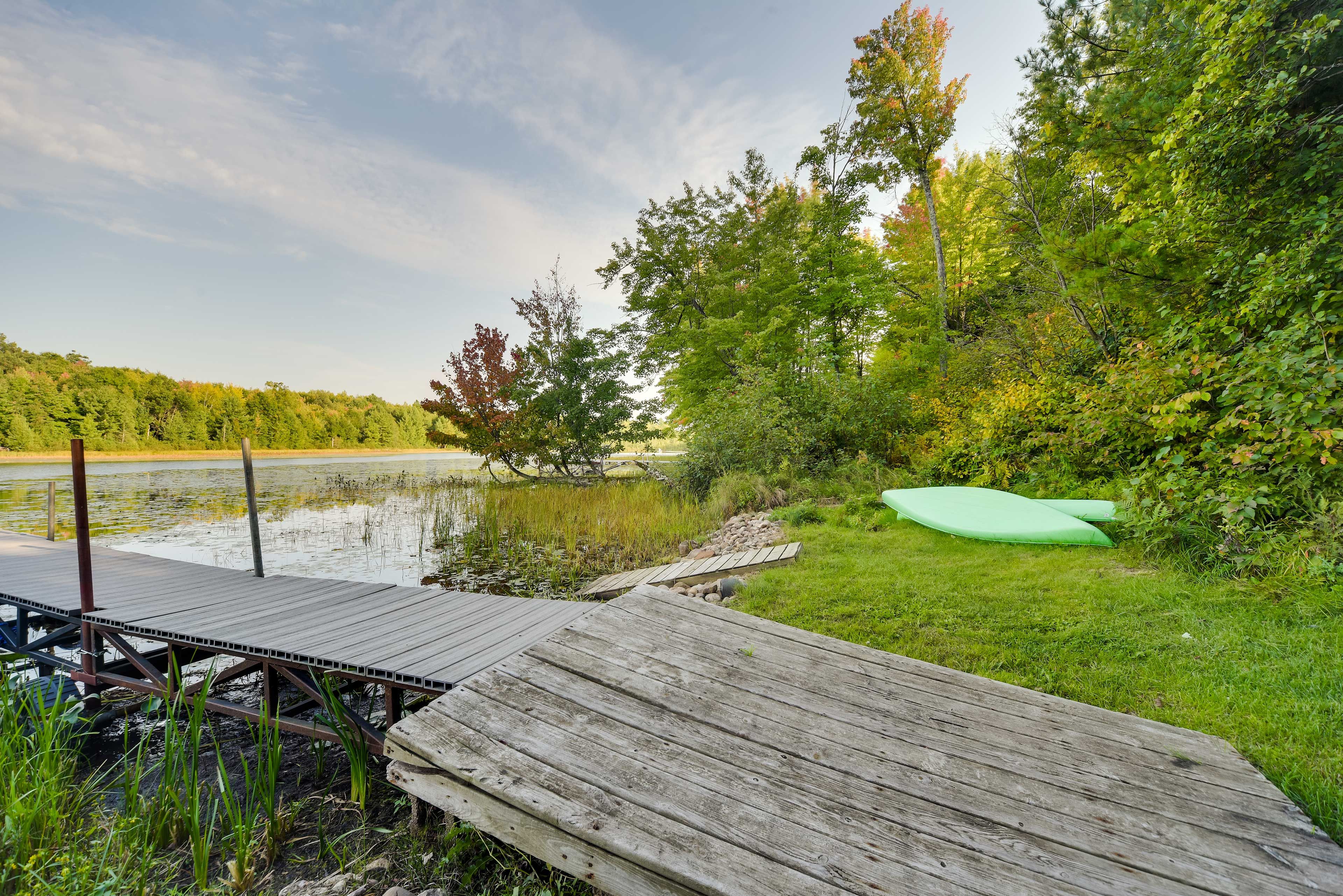 Complimentary Kayaks