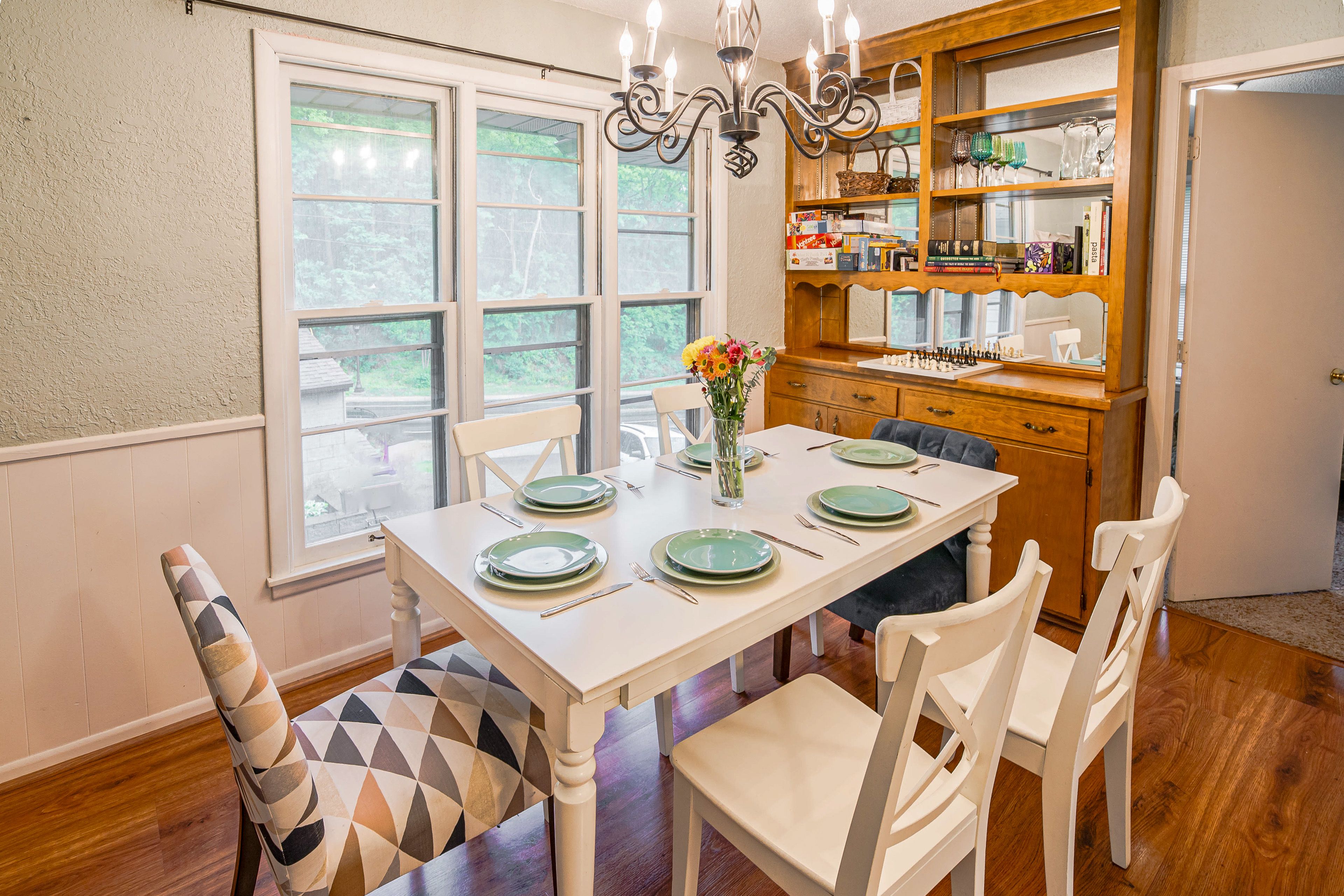 Dining Area | Main Floor | Dishware & Flatware
