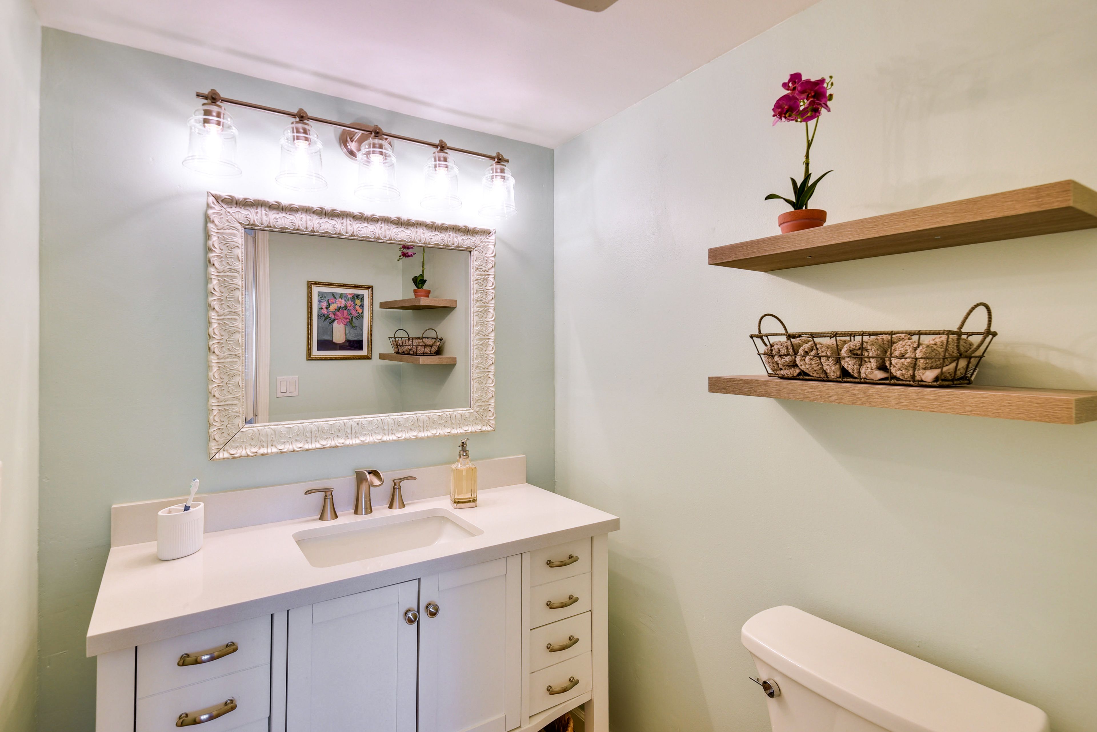 Half Bathroom | Hair Dryer