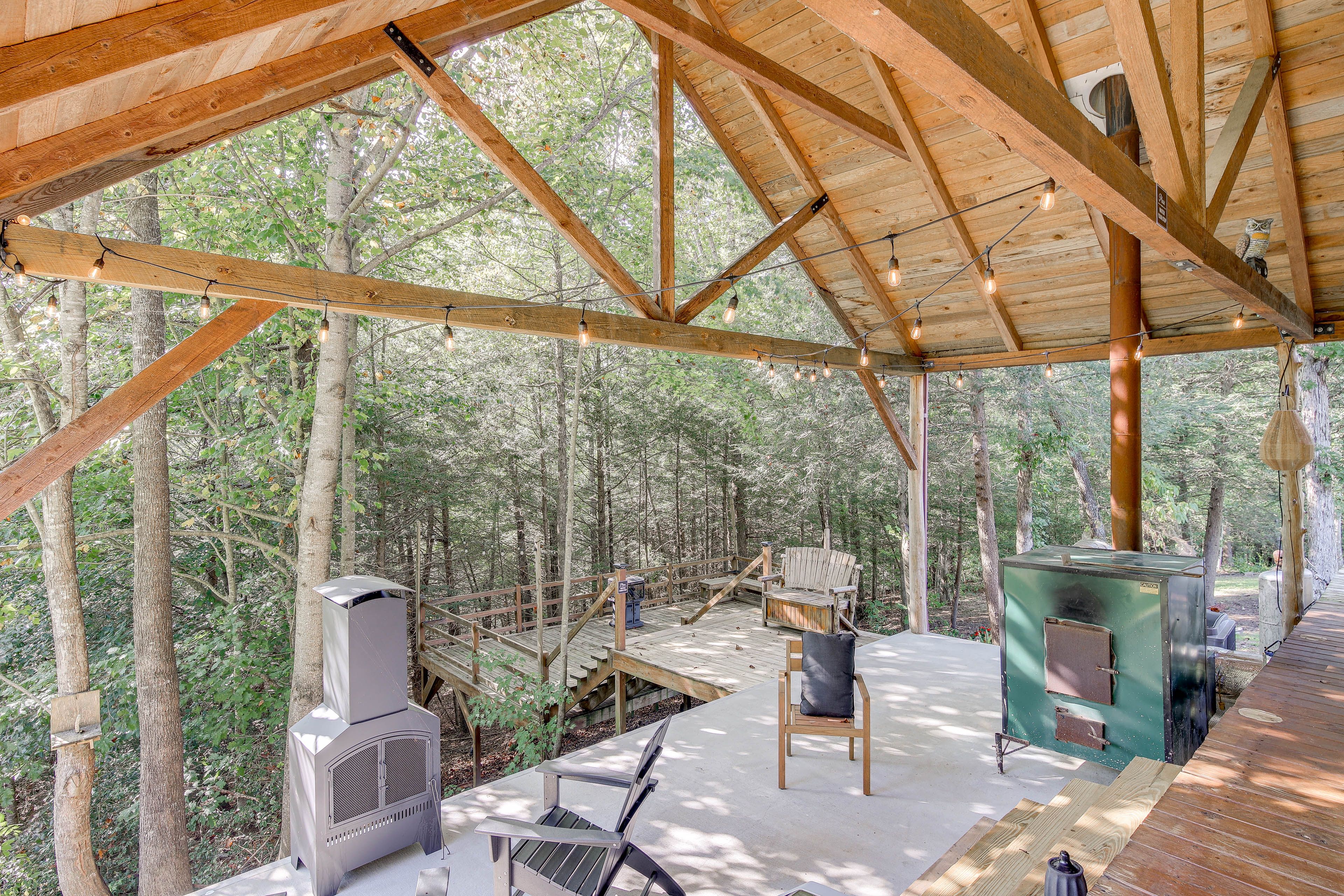 Outdoor Space | Chiminea | Wildlife Present