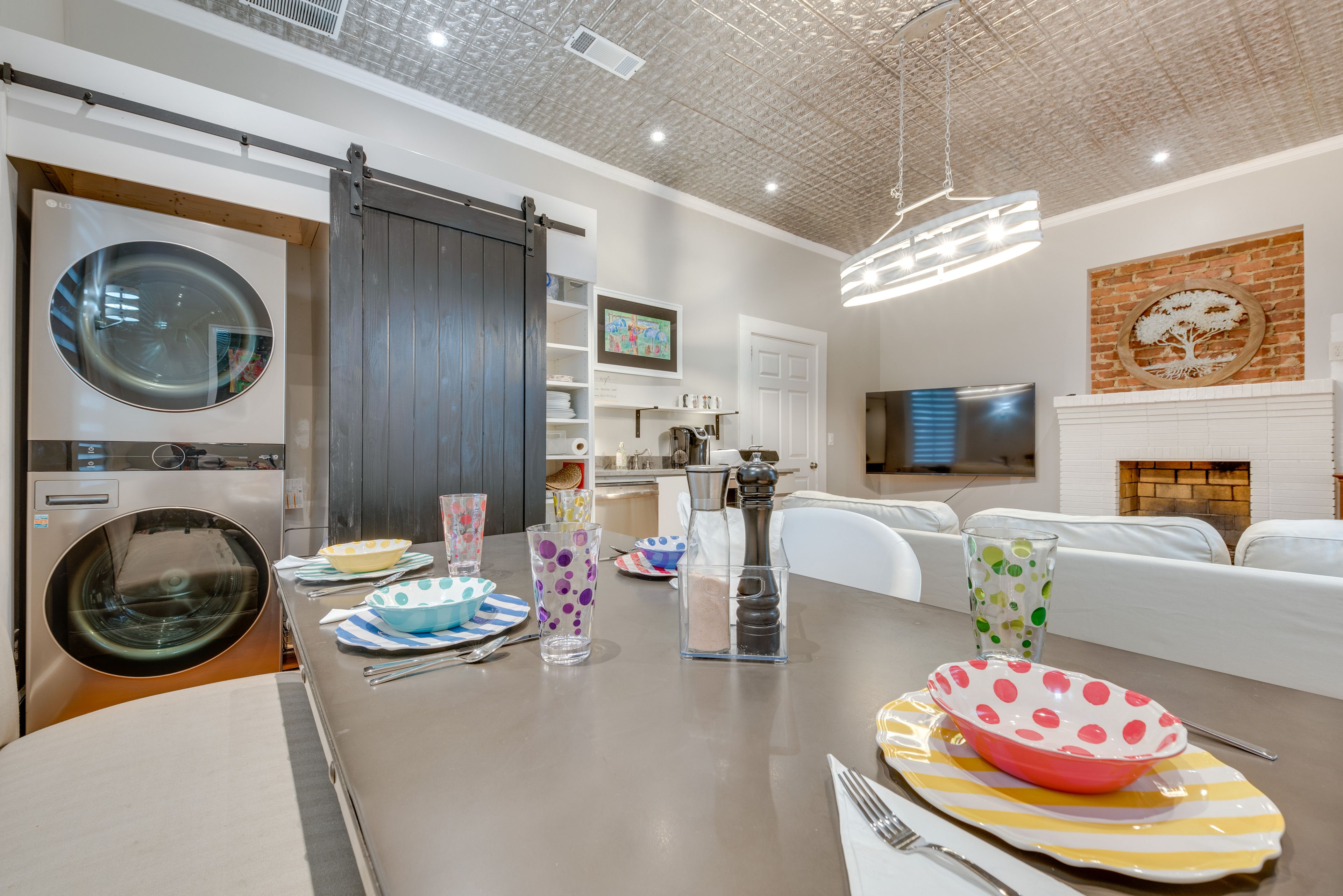 Laundry Area | Washer/Dryer | Iron/Board