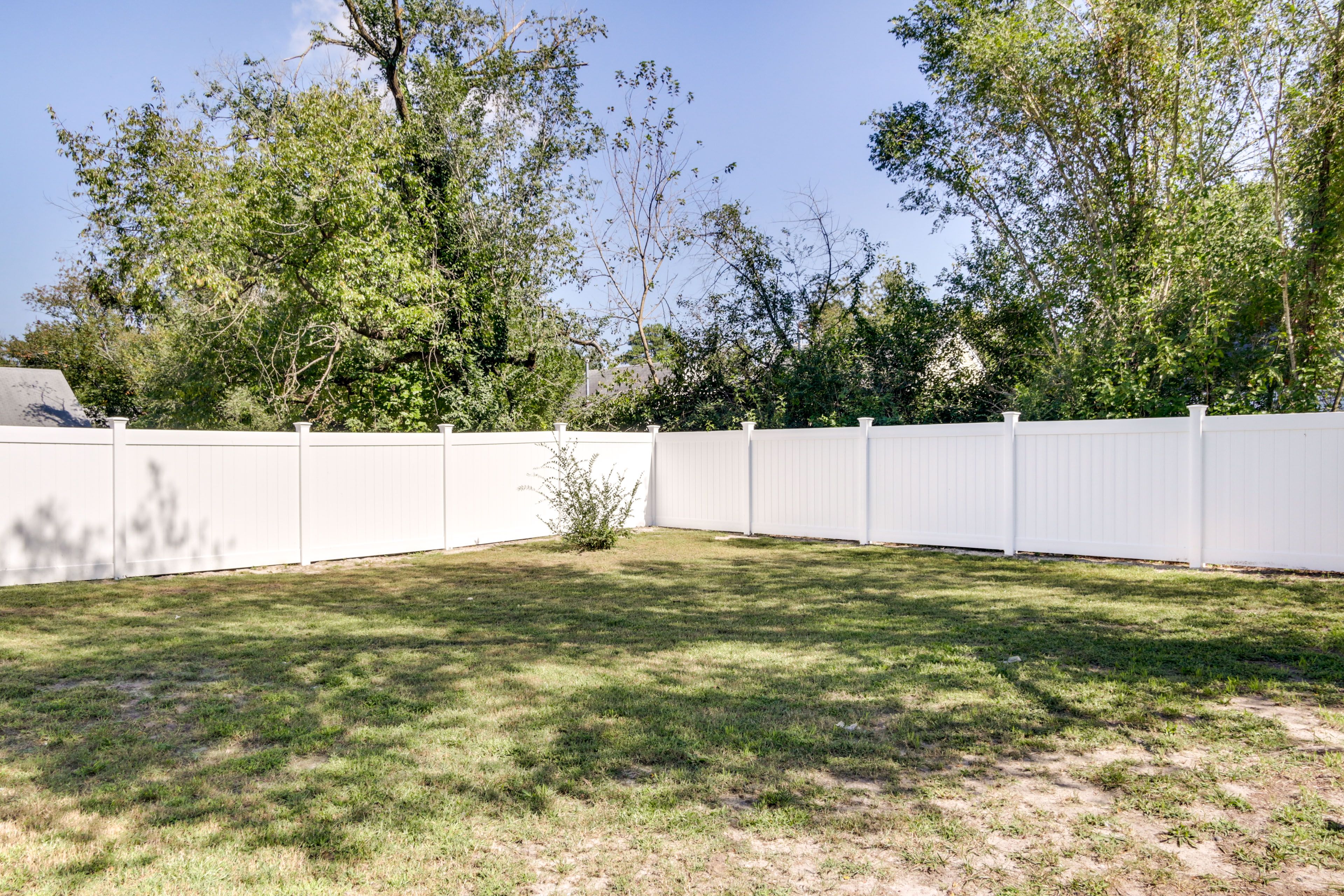 Fenced Backyard