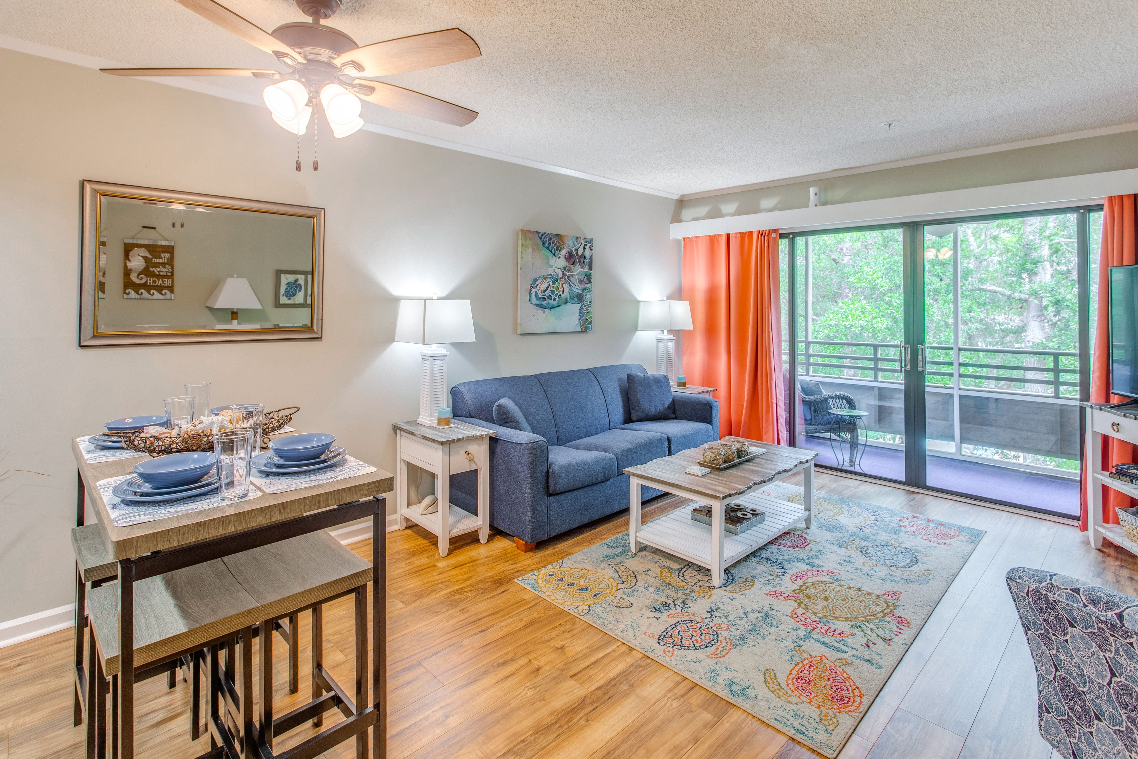 Myrtle Beach Vacation Rental | 1BR | 1.5BA | 698 Sq Ft | Stairs Required