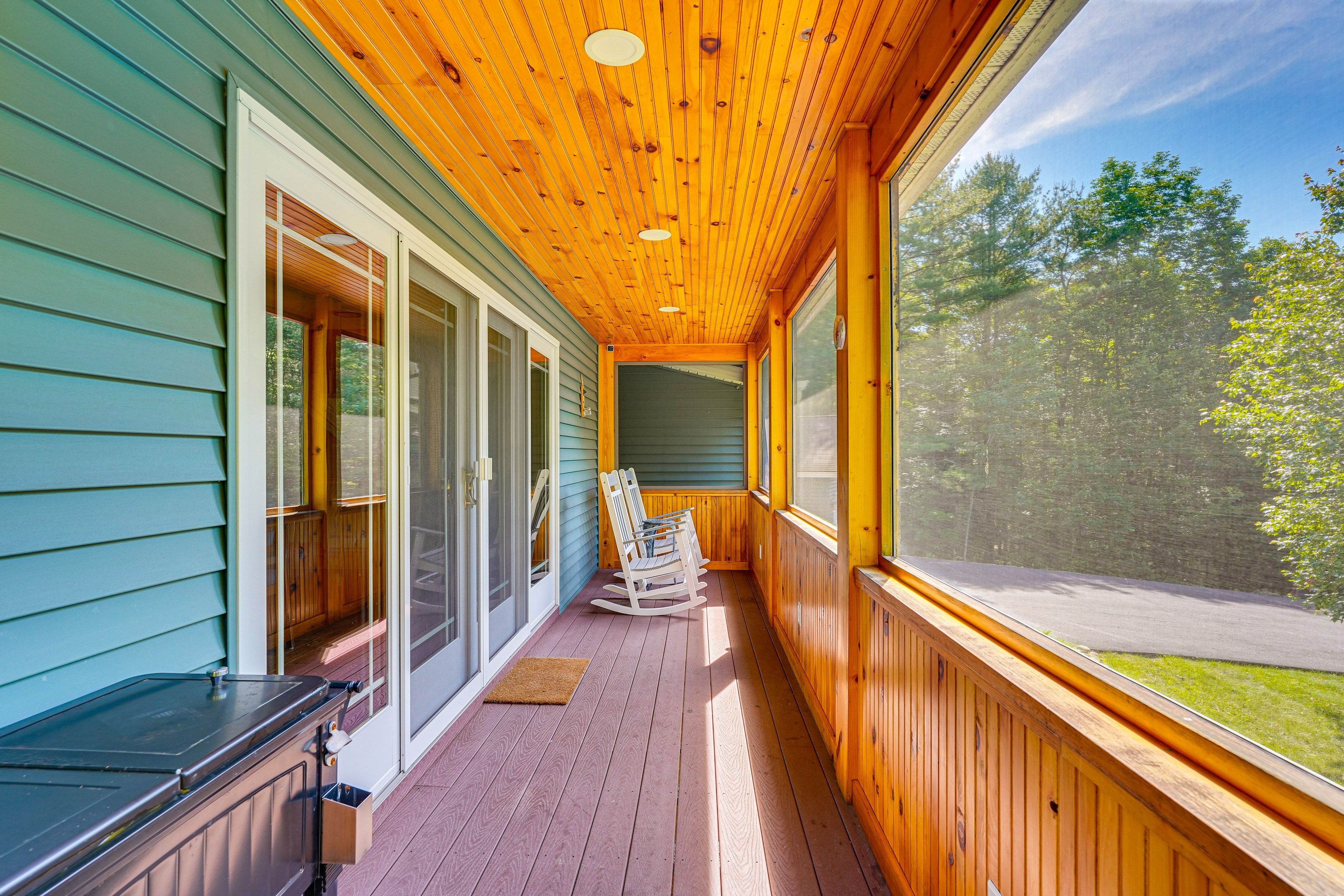 Screened Porch | Rocking Chairs