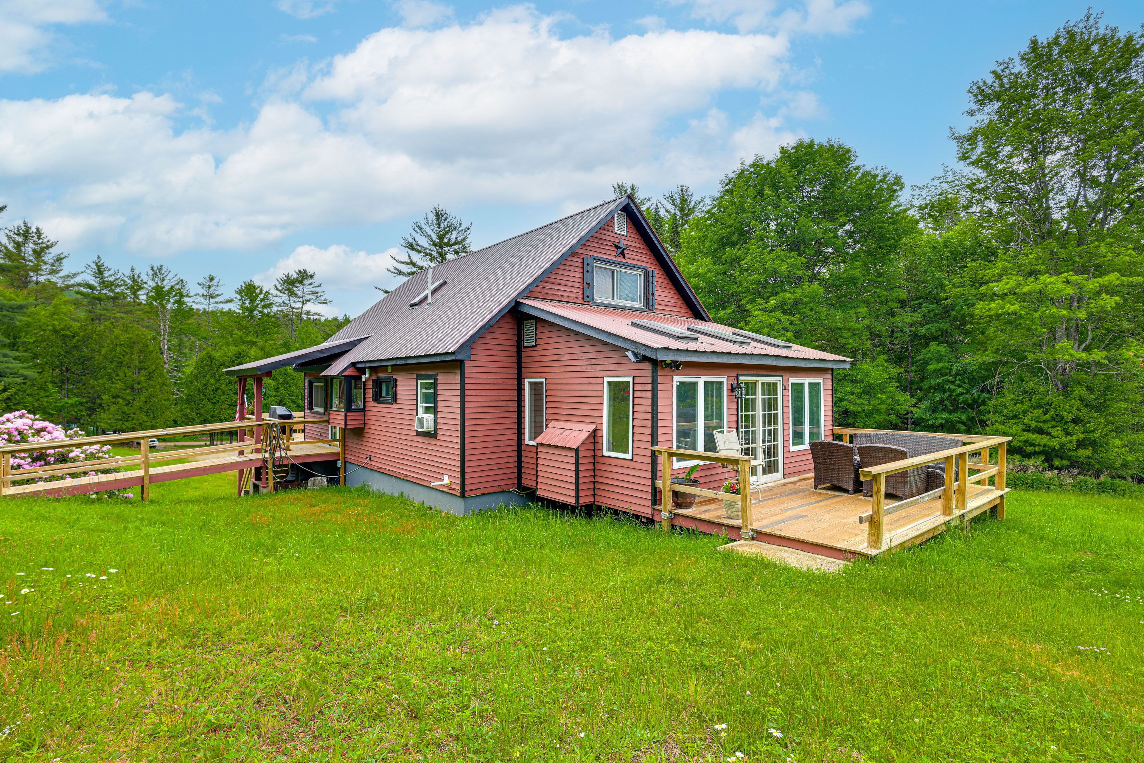 Yard | Wood-Burning Fire Pit | Pond