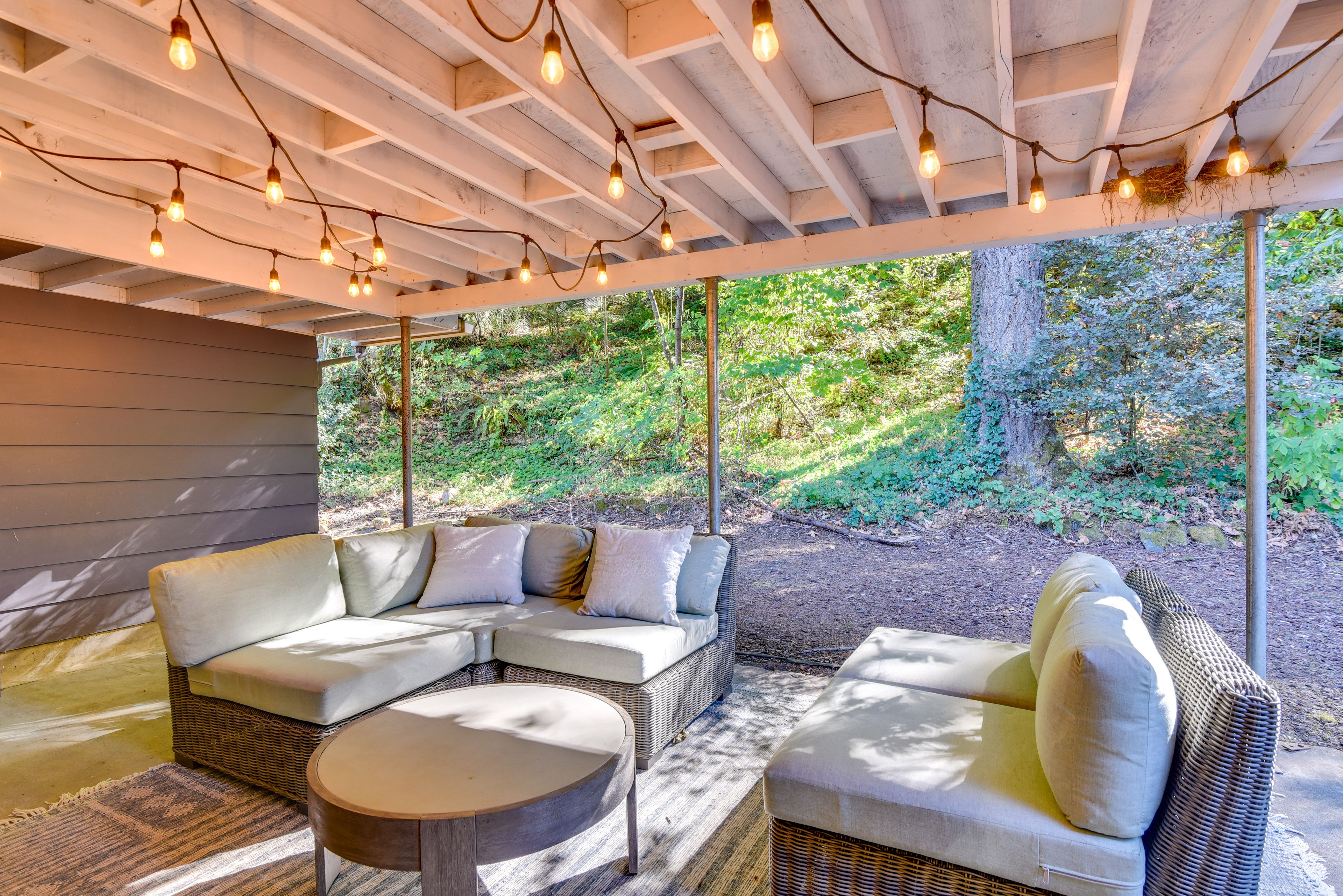 Private Backyard Area