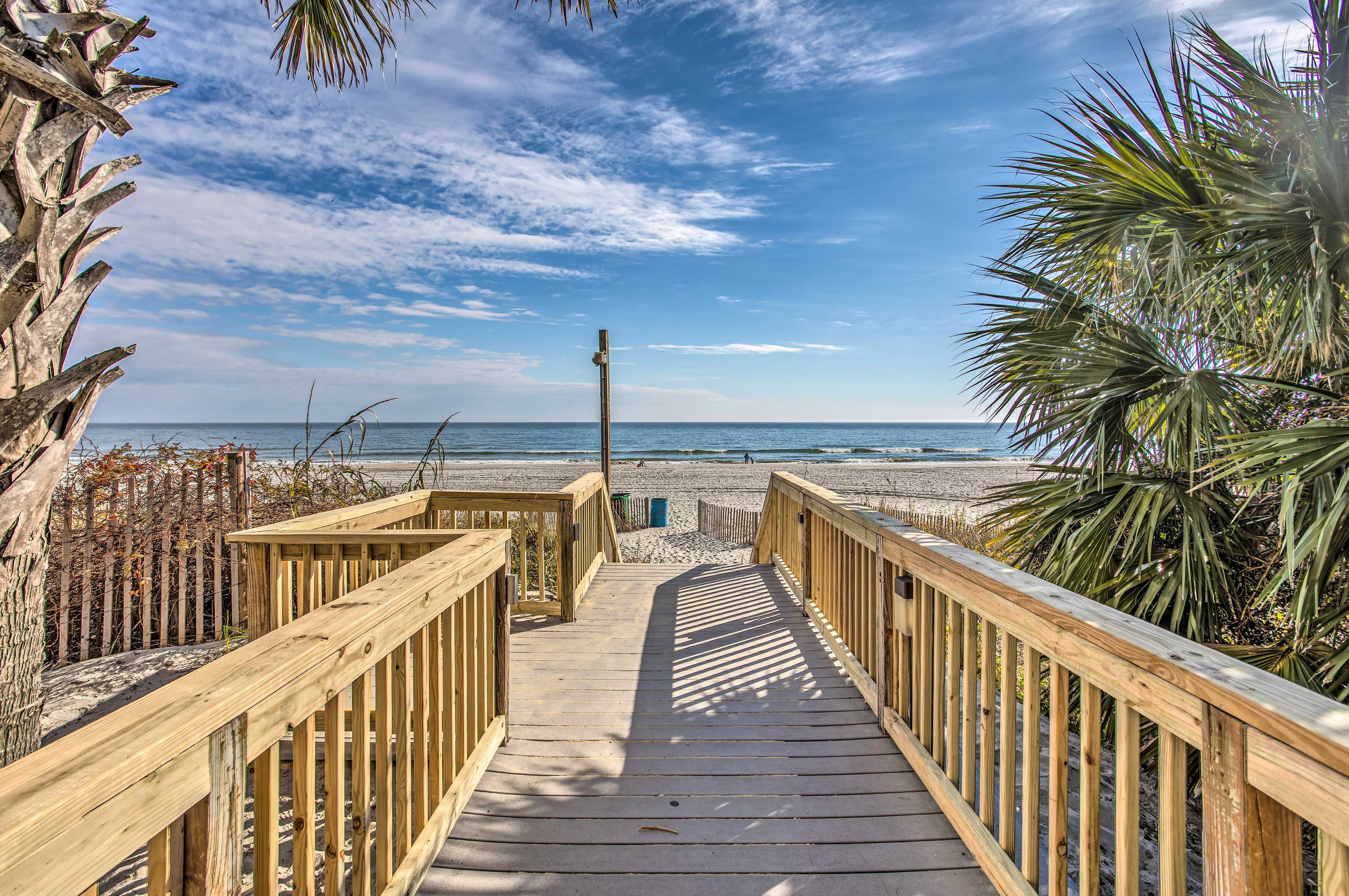 Beach Access On-Site