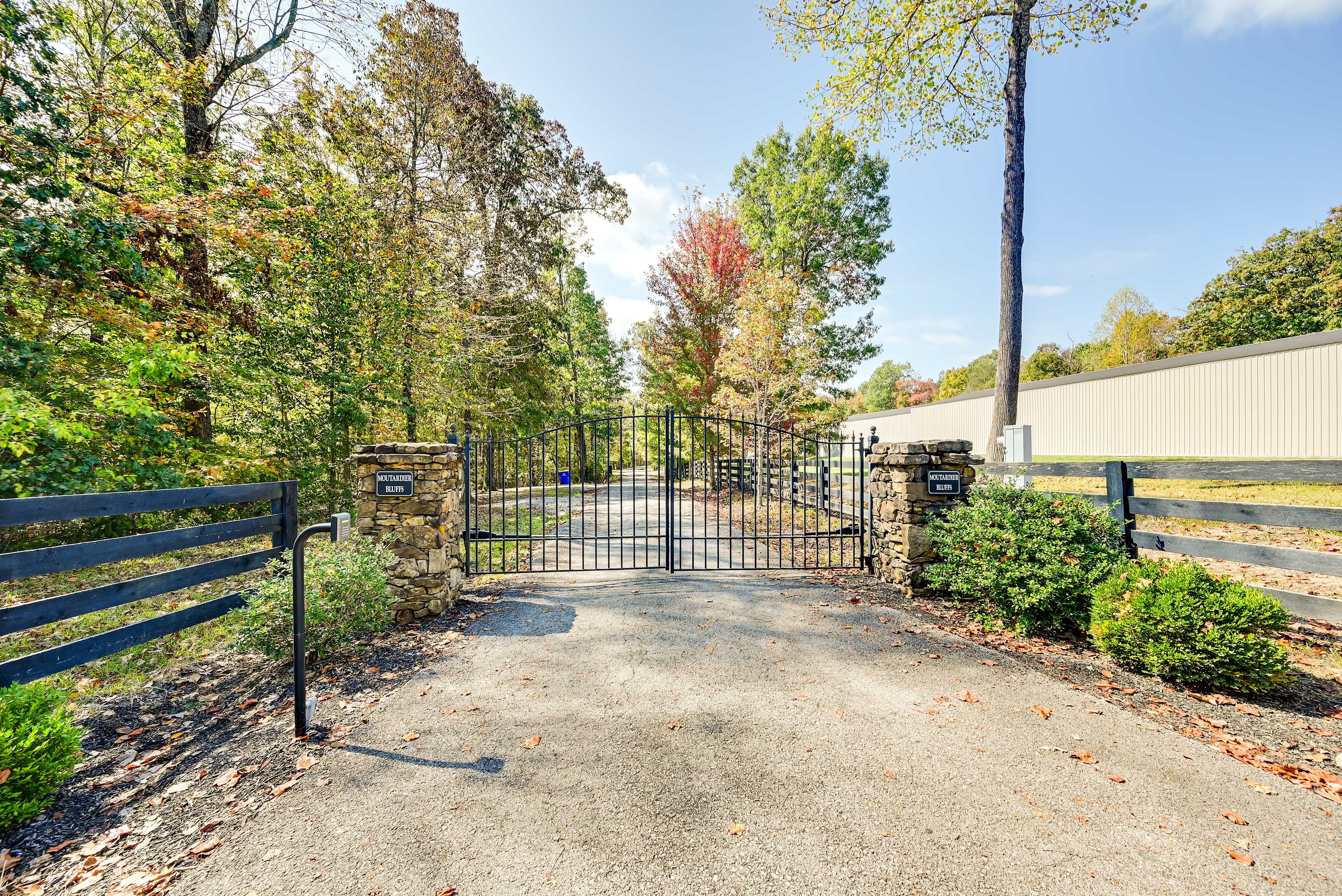 Gated Property Entrance