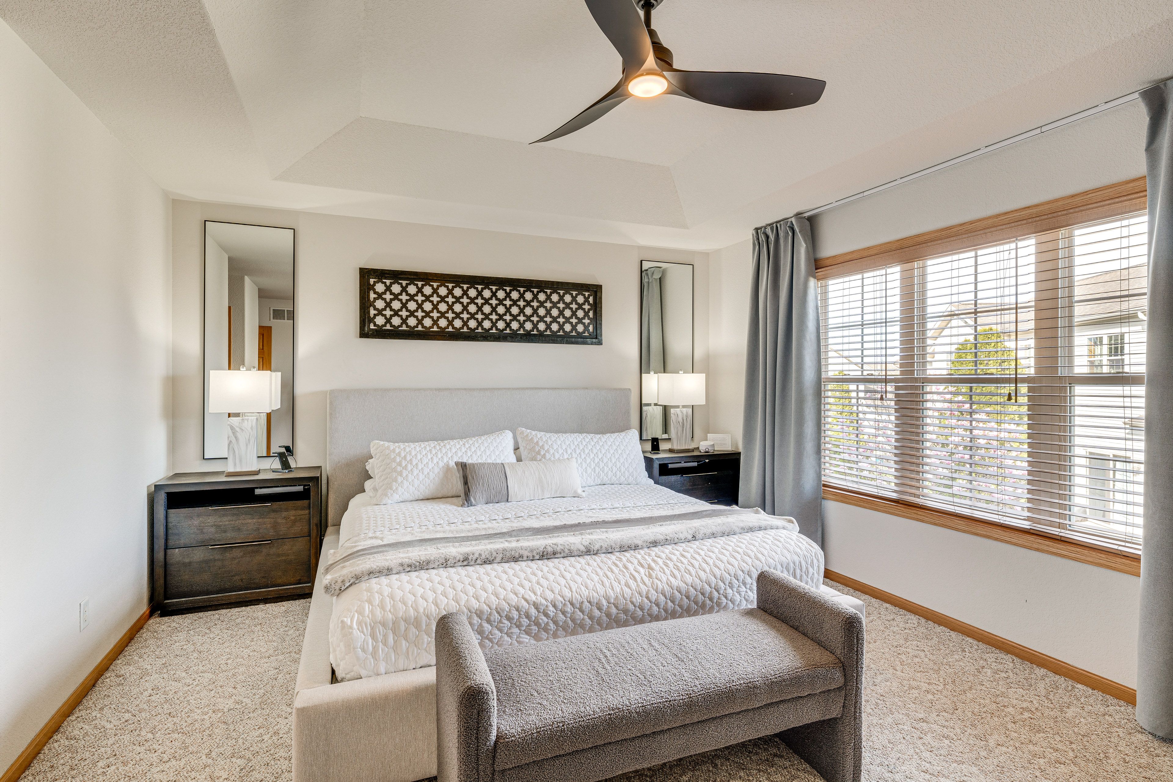 Bedroom 1 | King Bed | Smart TV | Linens Provided