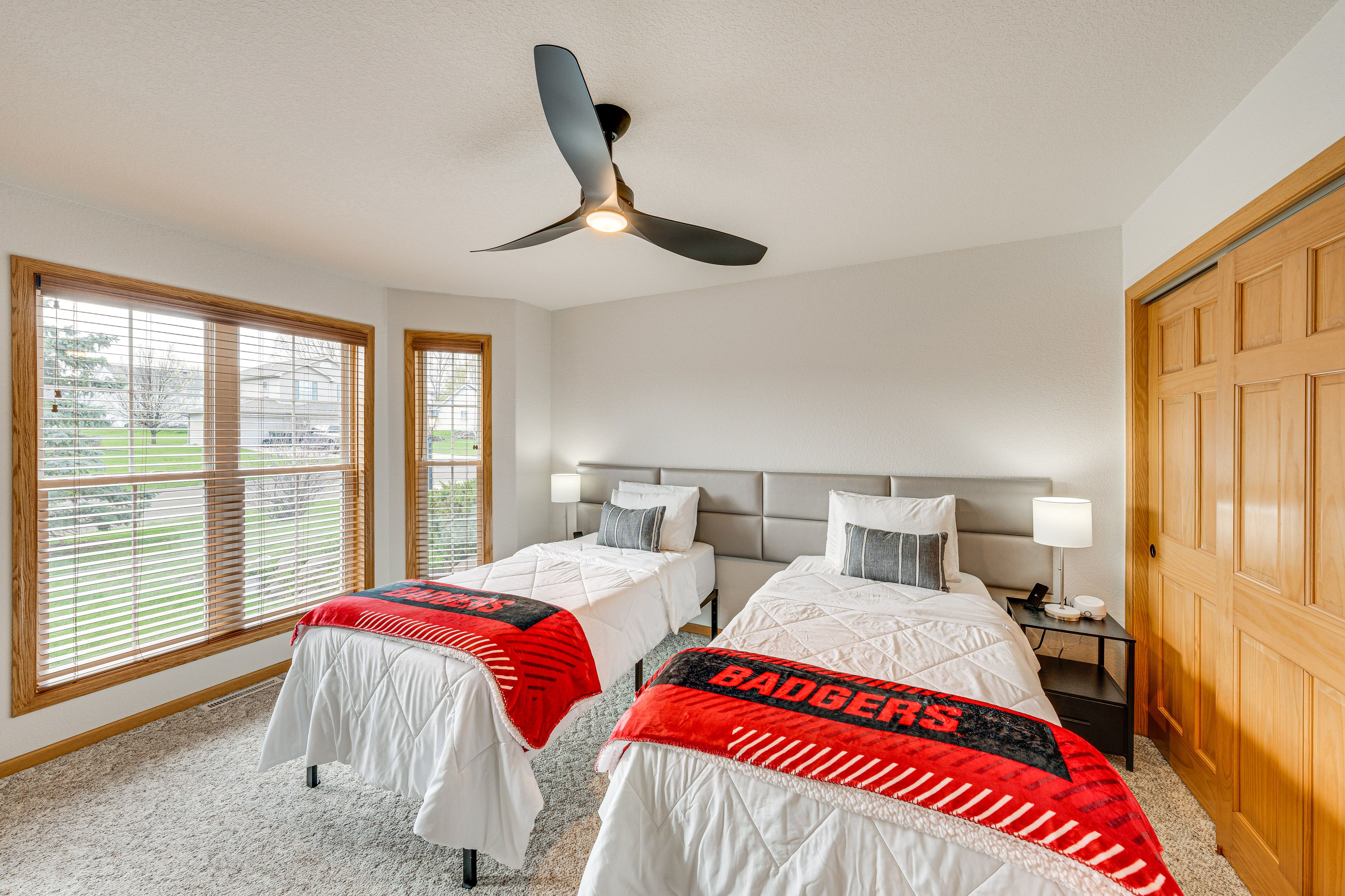 Bedroom 2 | 2 Twin Beds (Convertible to King Bed) | Smart TV